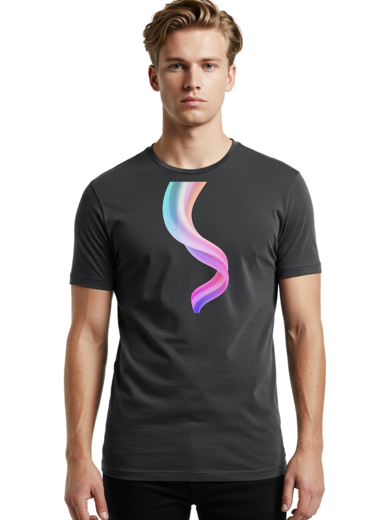 Pastel-Ribbon Men'S Graphic Tee, 100% Cotton, Comfortable Casual Summer Wear, Machine Washable, Vintage Camera, Old Camera, Antique Camera, Black Camera, Classic Photography, Photography Equipment, Nostalgic Device, Film Camera, Camera Art Bal054 25