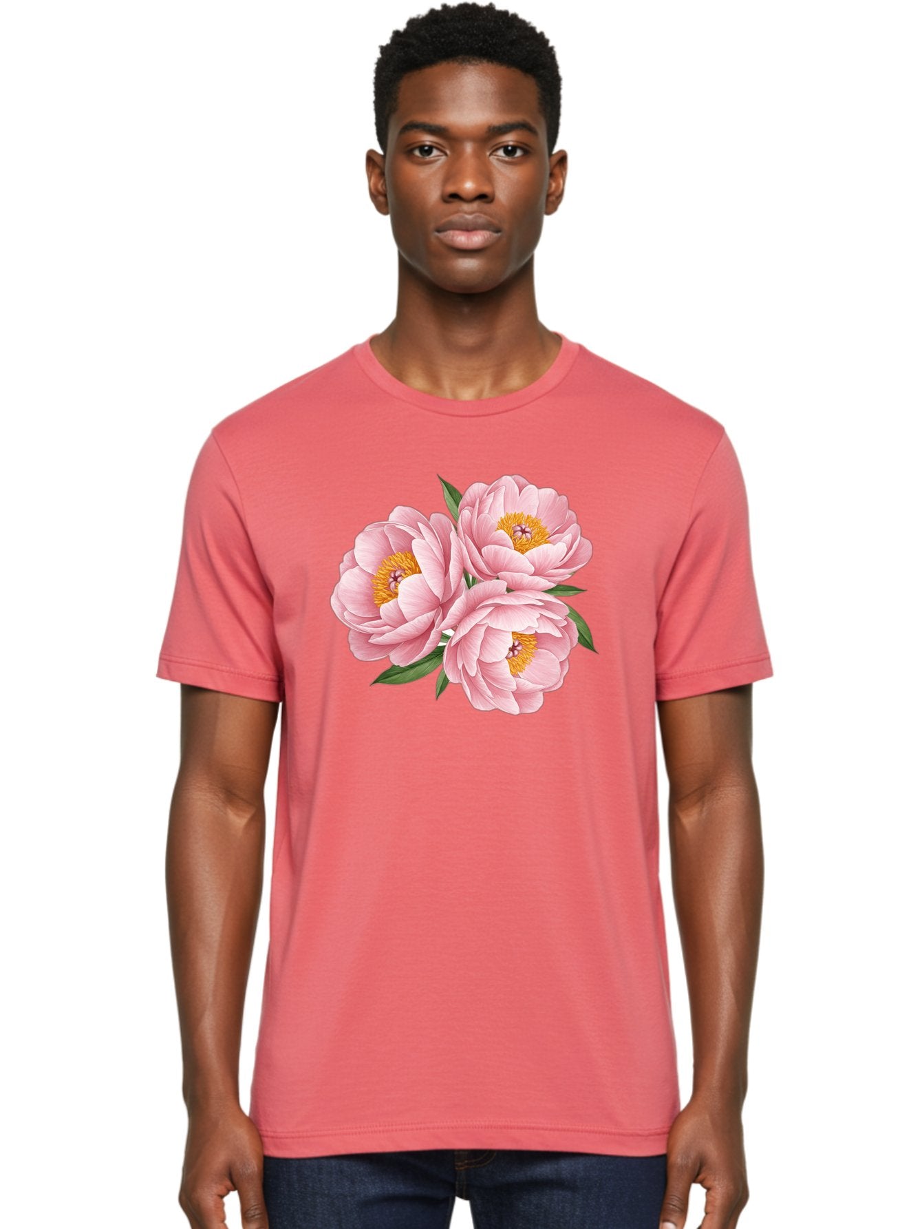 Peonies Men'S Graphic Tee, 100% Cotton, Comfortable Casual Summer Wear, Machine Washable, Vintage Camera, Old Camera, Antique Camera, Black Camera, Classic Photography, Photography Equipment, Nostalgic Device, Film Camera, Camera Art Bal071 20