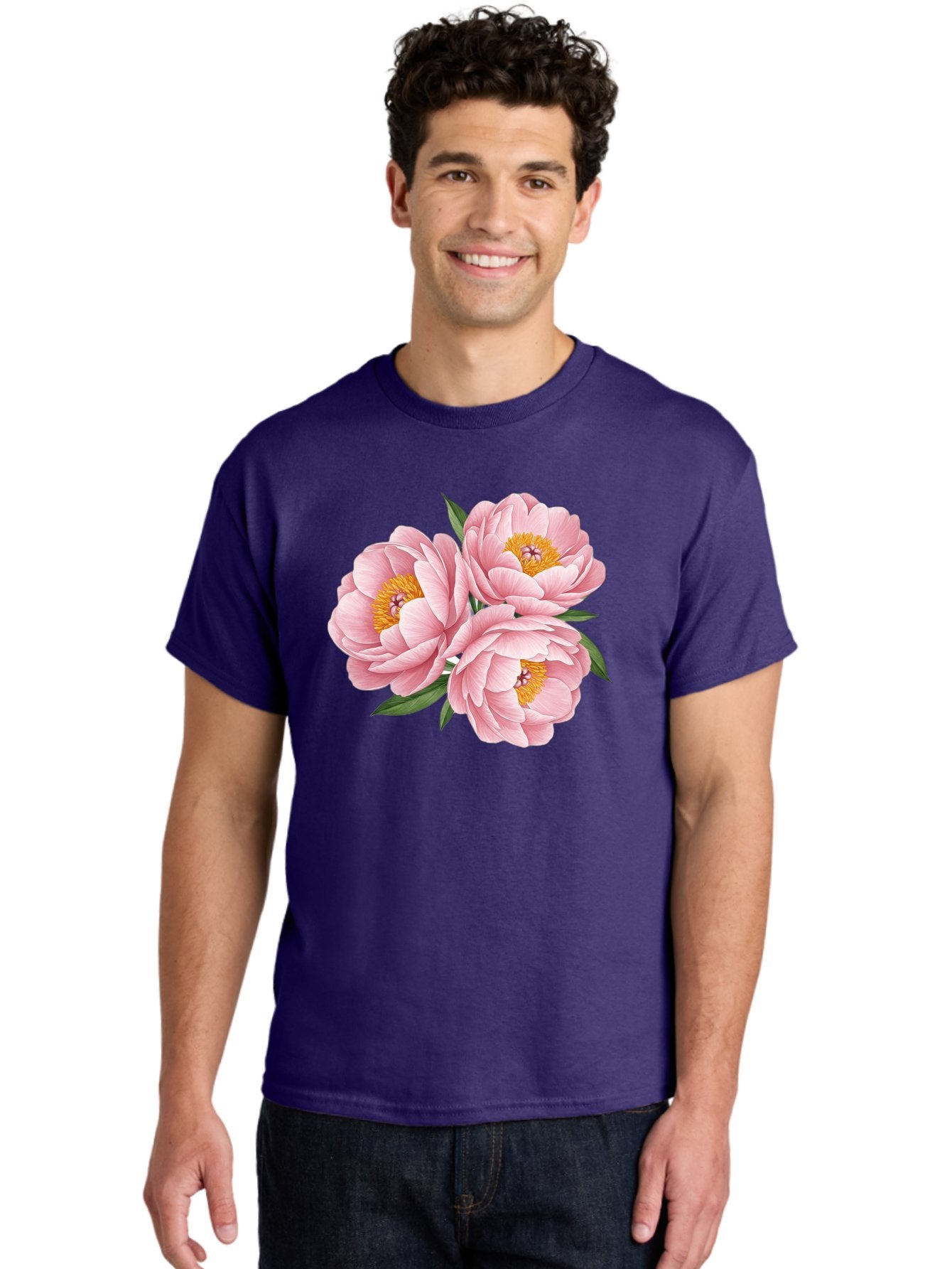 Peonies Men'S Graphic Tee, 100% Cotton, Comfortable Casual Summer Wear, Machine Washable, Vintage Camera, Old Camera, Antique Camera, Black Camera, Classic Photography, Photography Equipment, Nostalgic Device, Film Camera, Camera Art Bal071 25