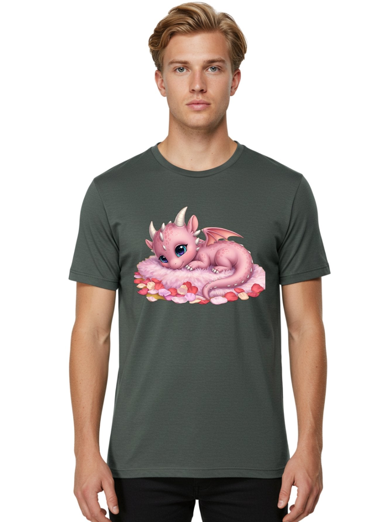 Pink-Baby-Dragon Men'S Graphic Tee, 100% Cotton, Comfortable Casual Summer Wear, Machine Washable, Vintage Camera, Old Camera, Antique Camera, Black Camera, Classic Photography, Photography Equipment, Nostalgic Device, Film Camera, Camera Art Bal075 20