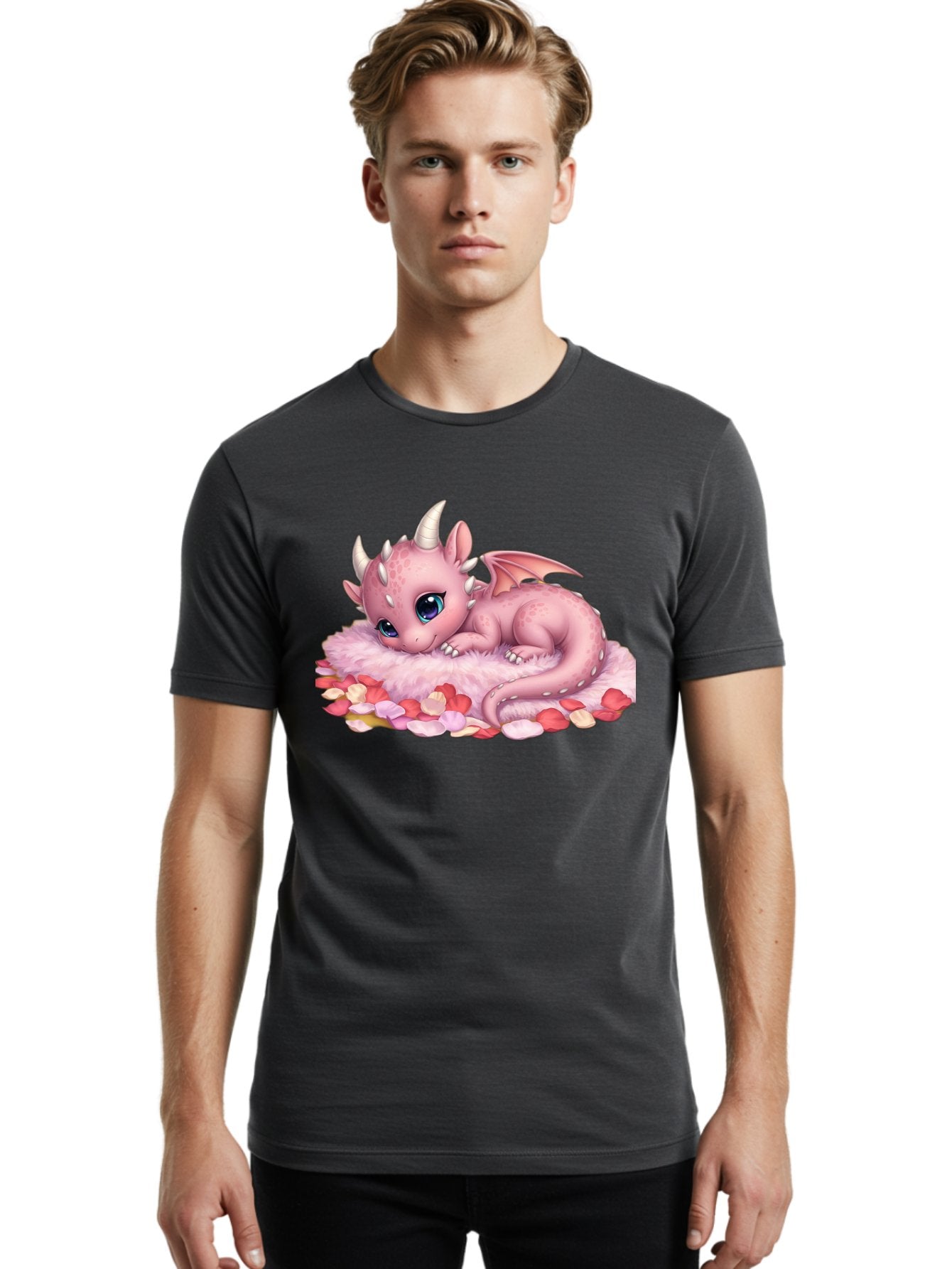 Pink-Baby-Dragon Men'S Graphic Tee, 100% Cotton, Comfortable Casual Summer Wear, Machine Washable, Vintage Camera, Old Camera, Antique Camera, Black Camera, Classic Photography, Photography Equipment, Nostalgic Device, Film Camera, Camera Art Bal075 29