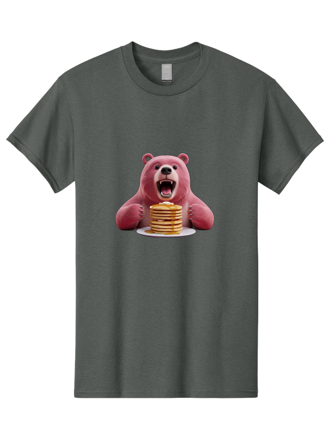 Pink-Bear-Pancakes Men'S Graphic Tee, 100% Cotton, Comfortable Casual Summer Wear, Machine Washable, Vintage Camera, Old Camera, Antique Camera, Black Camera, Classic Photography, Photography Equipment, Nostalgic Device, Film Camera, Bal081 5