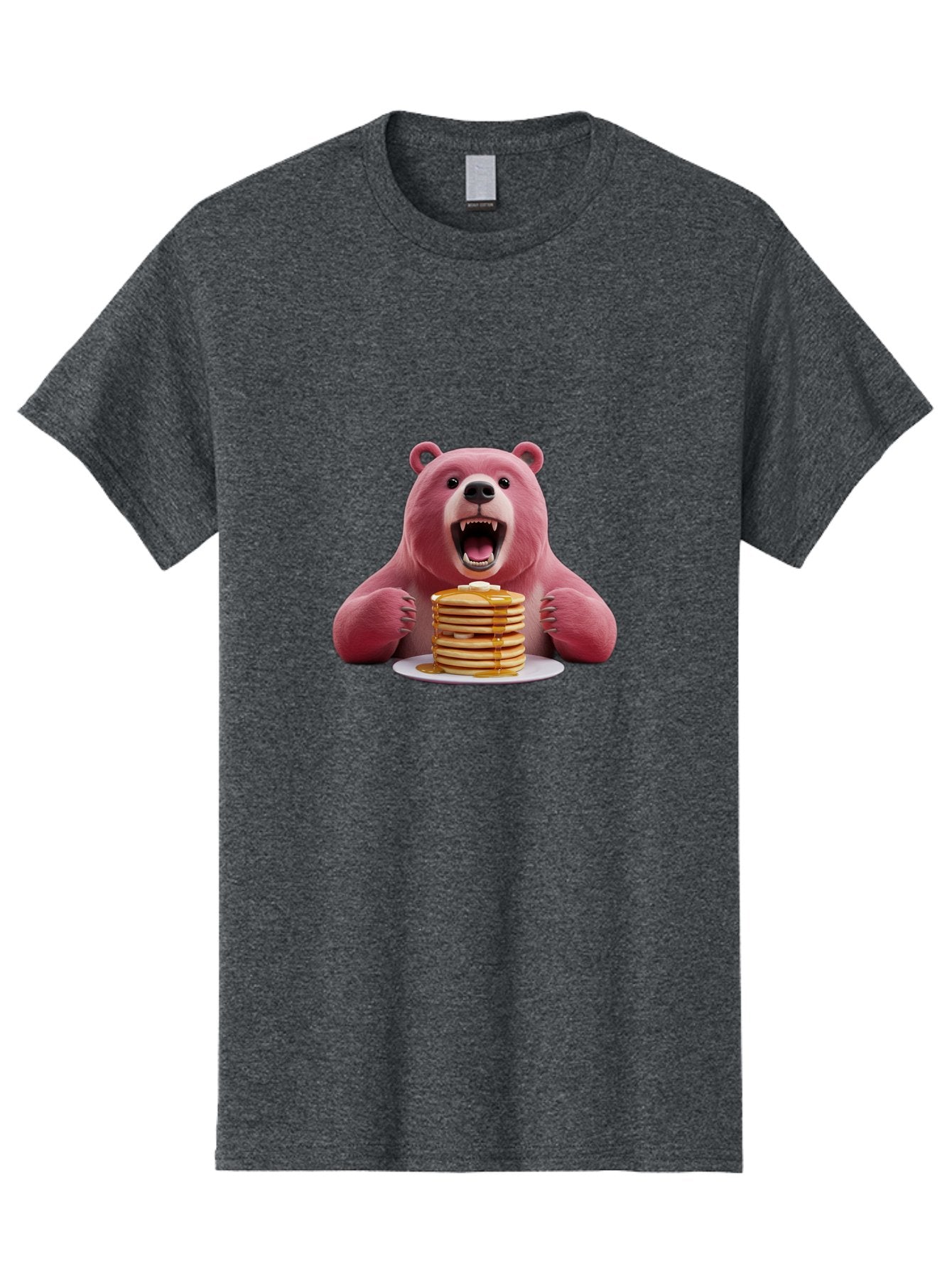 Pink-Bear-Pancakes Men'S Graphic Tee, 100% Cotton, Comfortable Casual Summer Wear, Machine Washable, Vintage Camera, Old Camera, Antique Camera, Black Camera, Classic Photography, Photography Equipment, Nostalgic Device, Film Camera, Bal081 12