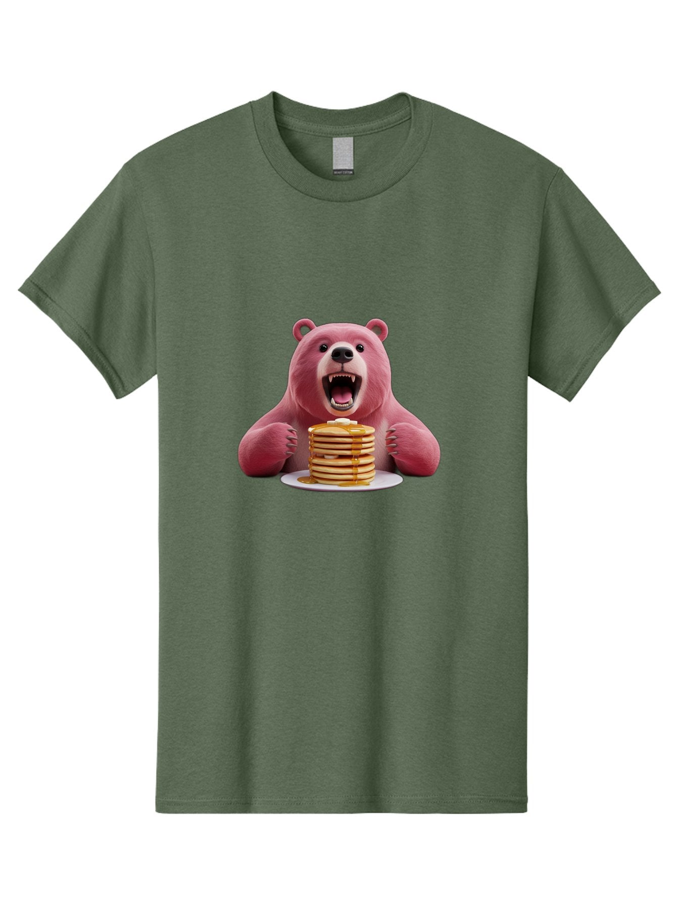 Pink-Bear-Pancakes Men'S Graphic Tee, 100% Cotton, Comfortable Casual Summer Wear, Machine Washable, Vintage Camera, Old Camera, Antique Camera, Black Camera, Classic Photography, Photography Equipment, Nostalgic Device, Film Camera, Bal081 6