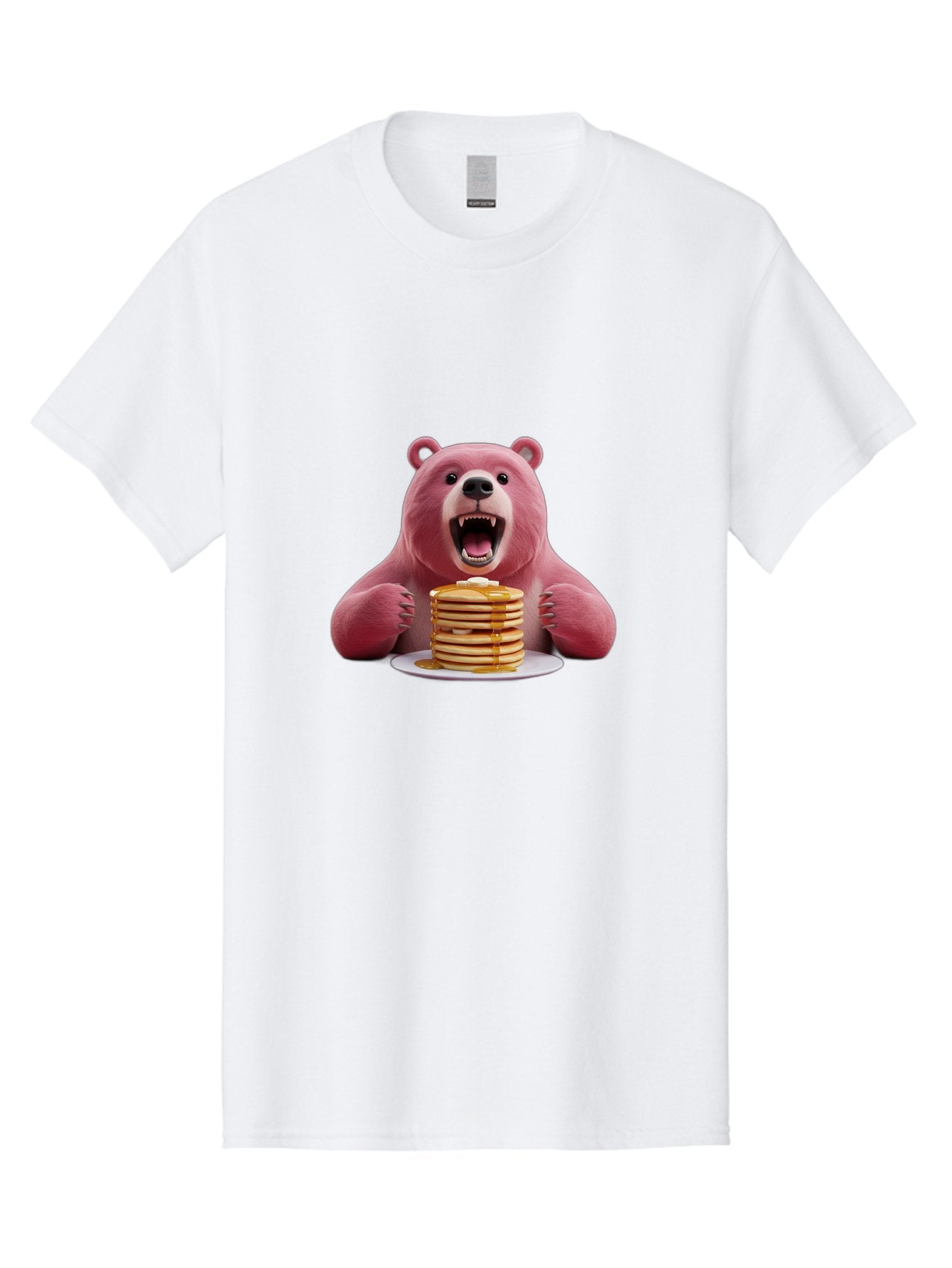 Pink-Bear-Pancakes Men'S Graphic Tee, 100% Cotton, Comfortable Casual Summer Wear, Machine Washable, Vintage Camera, Old Camera, Antique Camera, Black Camera, Classic Photography, Photography Equipment, Nostalgic Device, Film Camera, Bal081 8