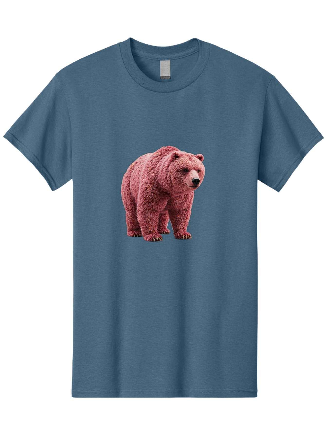 Pink-Bear Men'S Graphic Tee, 100% Cotton, Comfortable Casual Summer Wear, Machine Washable, Vintage Camera, Old Camera, Antique Camera, Black Camera, Classic Photography, Photography Equipment, Nostalgic Device, Film Camera, Camera Art Bal082