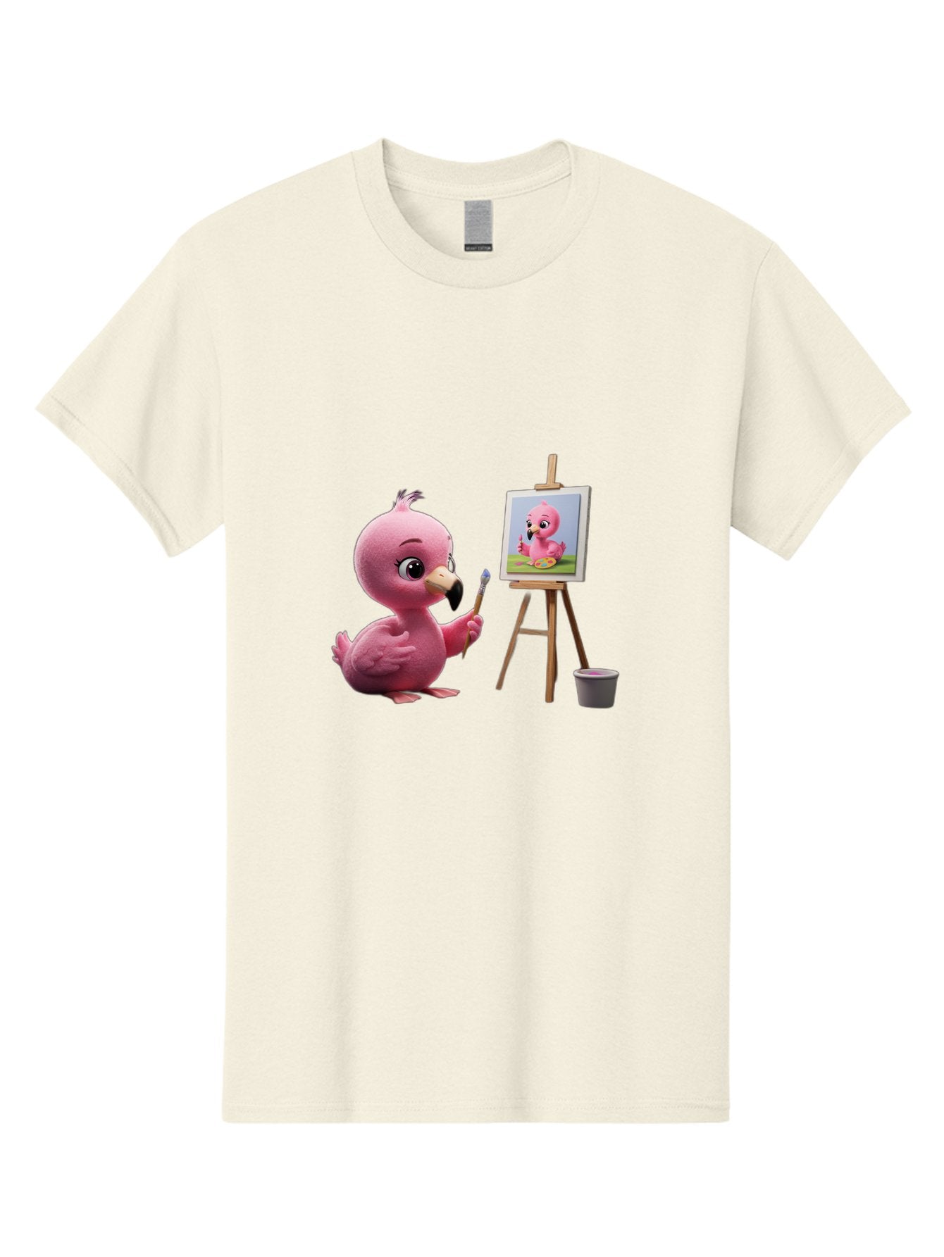 Pink-Bird-Painting Men'S Graphic Tee, 100% Cotton, Comfortable Casual Summer Wear, Machine Washable, Vintage Camera, Old Camera, Antique Camera, Black Camera, Classic Photography, Photography Equipment, Nostalgic Device, Film Camera, Bal083 3