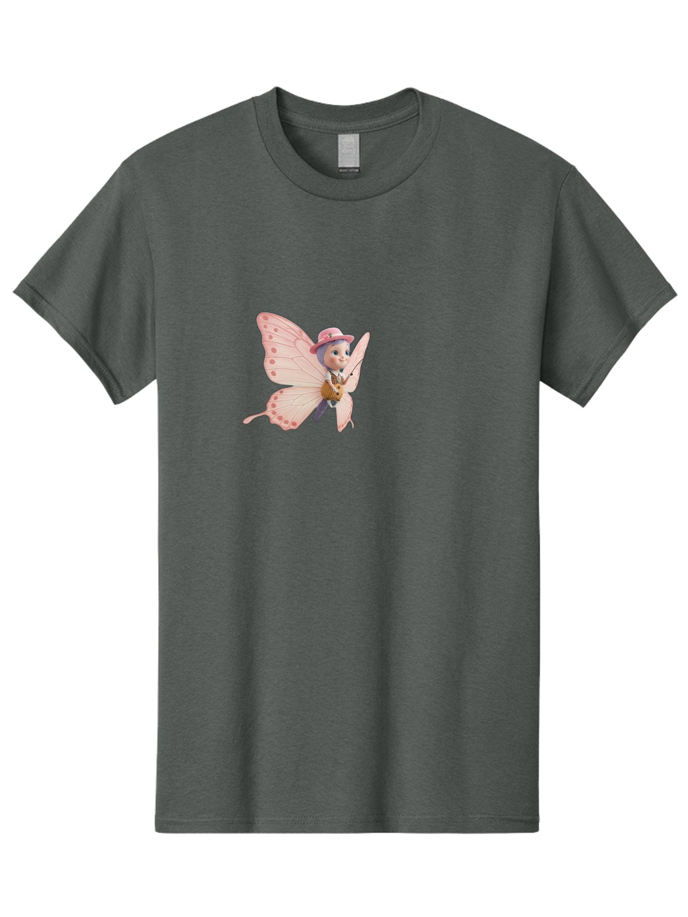 Pink-Butterfly-1 Men'S Graphic Tee, 100% Cotton, Comfortable Casual Summer Wear, Machine Washable, Vintage Camera, Old Camera, Antique Camera, Black Camera, Classic Photography, Photography Equipment, Nostalgic Device, Film Camera, Camera Art Bal086 12