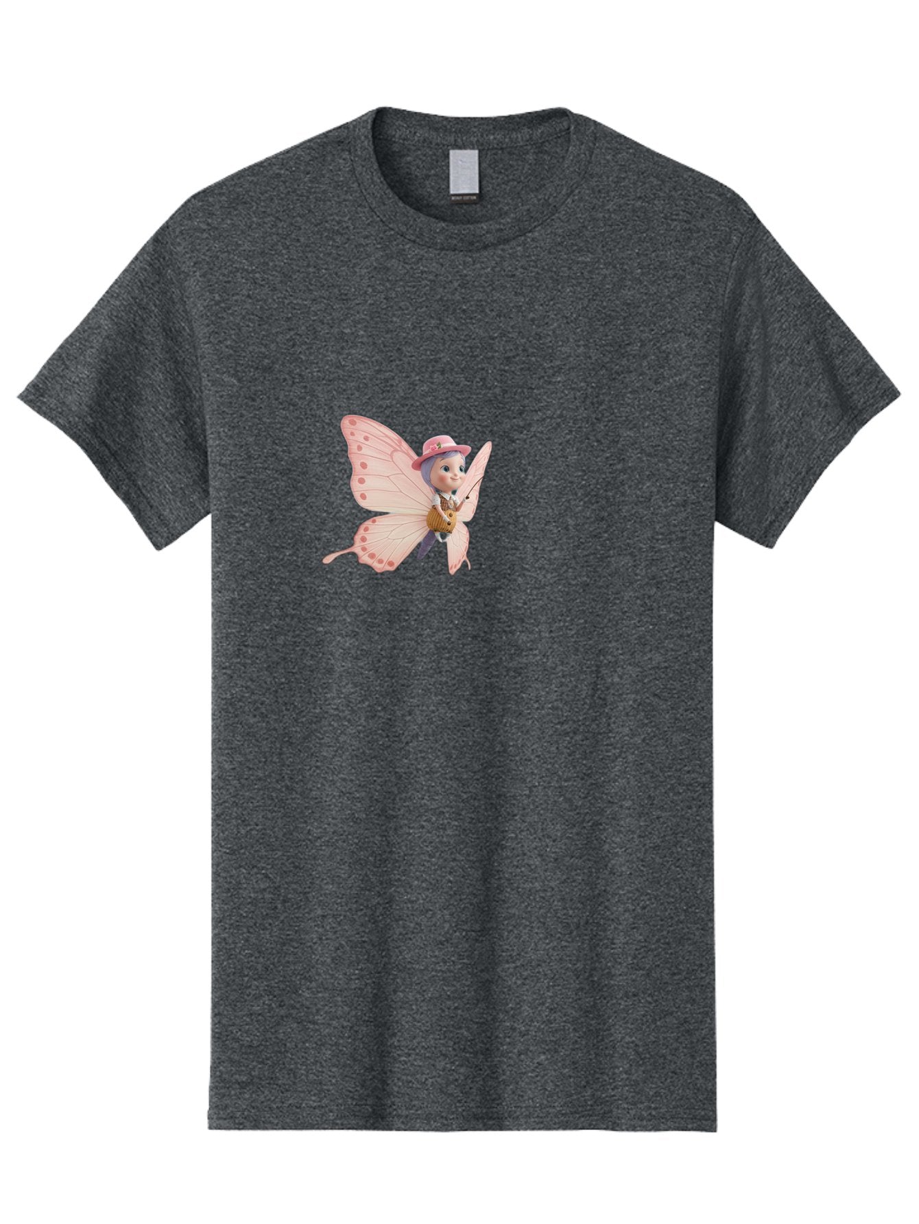 Pink-Butterfly-1 Men'S Graphic Tee, 100% Cotton, Comfortable Casual Summer Wear, Machine Washable, Vintage Camera, Old Camera, Antique Camera, Black Camera, Classic Photography, Photography Equipment, Nostalgic Device, Film Camera, Camera Art Bal086 9