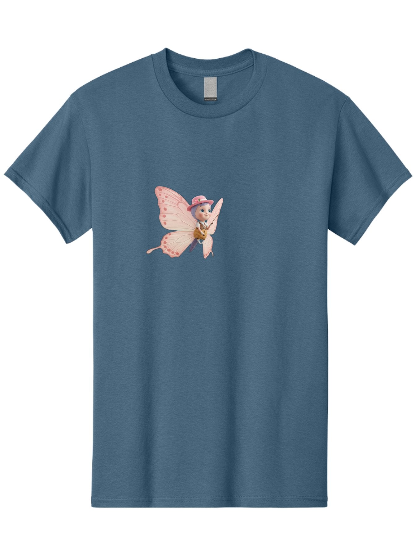 Pink-Butterfly-1 Men'S Graphic Tee, 100% Cotton, Comfortable Casual Summer Wear, Machine Washable, Vintage Camera, Old Camera, Antique Camera, Black Camera, Classic Photography, Photography Equipment, Nostalgic Device, Film Camera, Camera Art Bal086 5