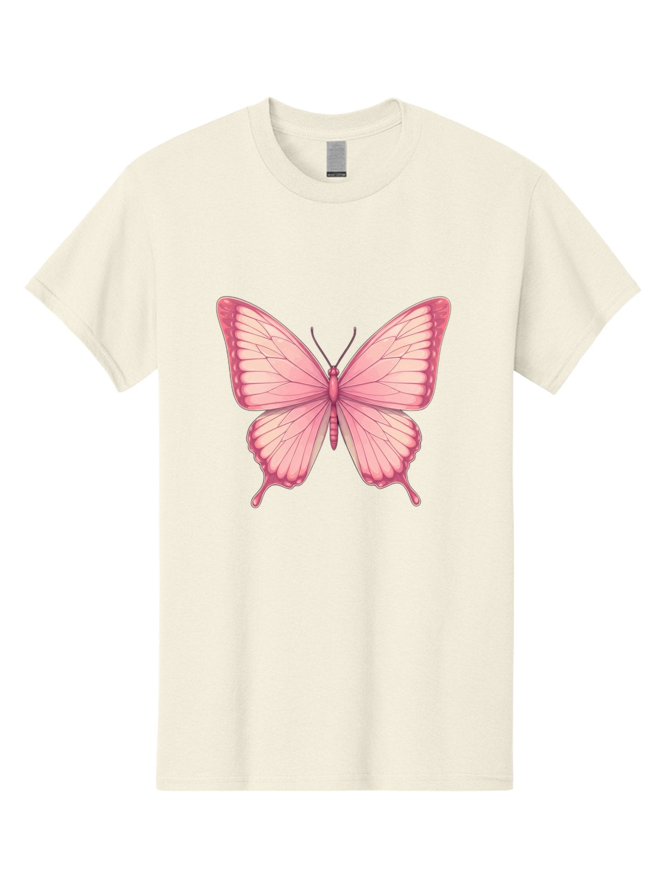 Pink-Butterfly-2 Men'S Graphic Tee, 100% Cotton, Comfortable Casual Summer Wear, Machine Washable, Vintage Camera, Old Camera, Antique Camera, Black Camera, Classic Photography, Photography Equipment, Nostalgic Device, Film Camera, Camera Art Bal087 9