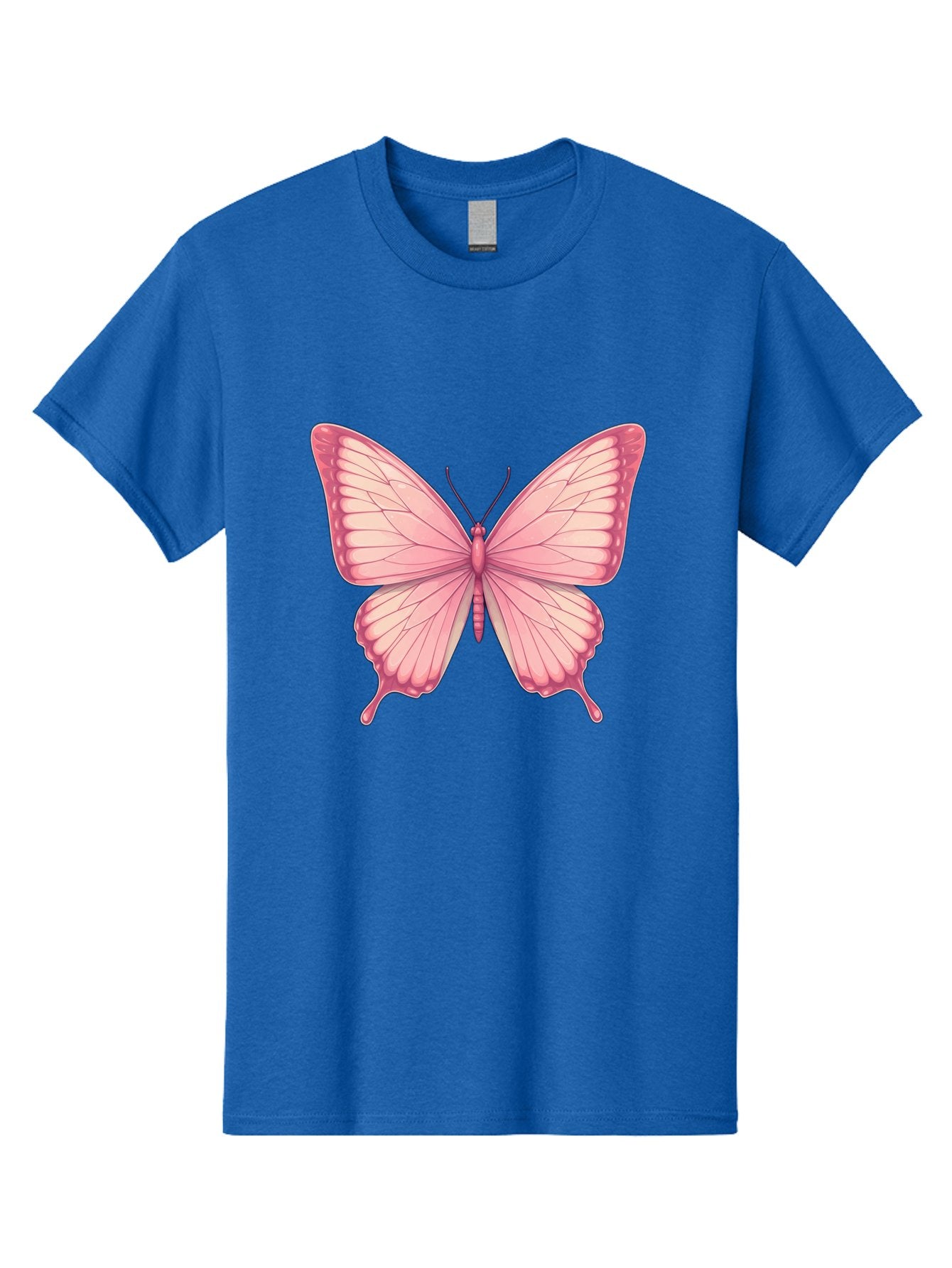 Pink-Butterfly-2 Men'S Graphic Tee, 100% Cotton, Comfortable Casual Summer Wear, Machine Washable, Vintage Camera, Old Camera, Antique Camera, Black Camera, Classic Photography, Photography Equipment, Nostalgic Device, Film Camera, Camera Art Bal087
