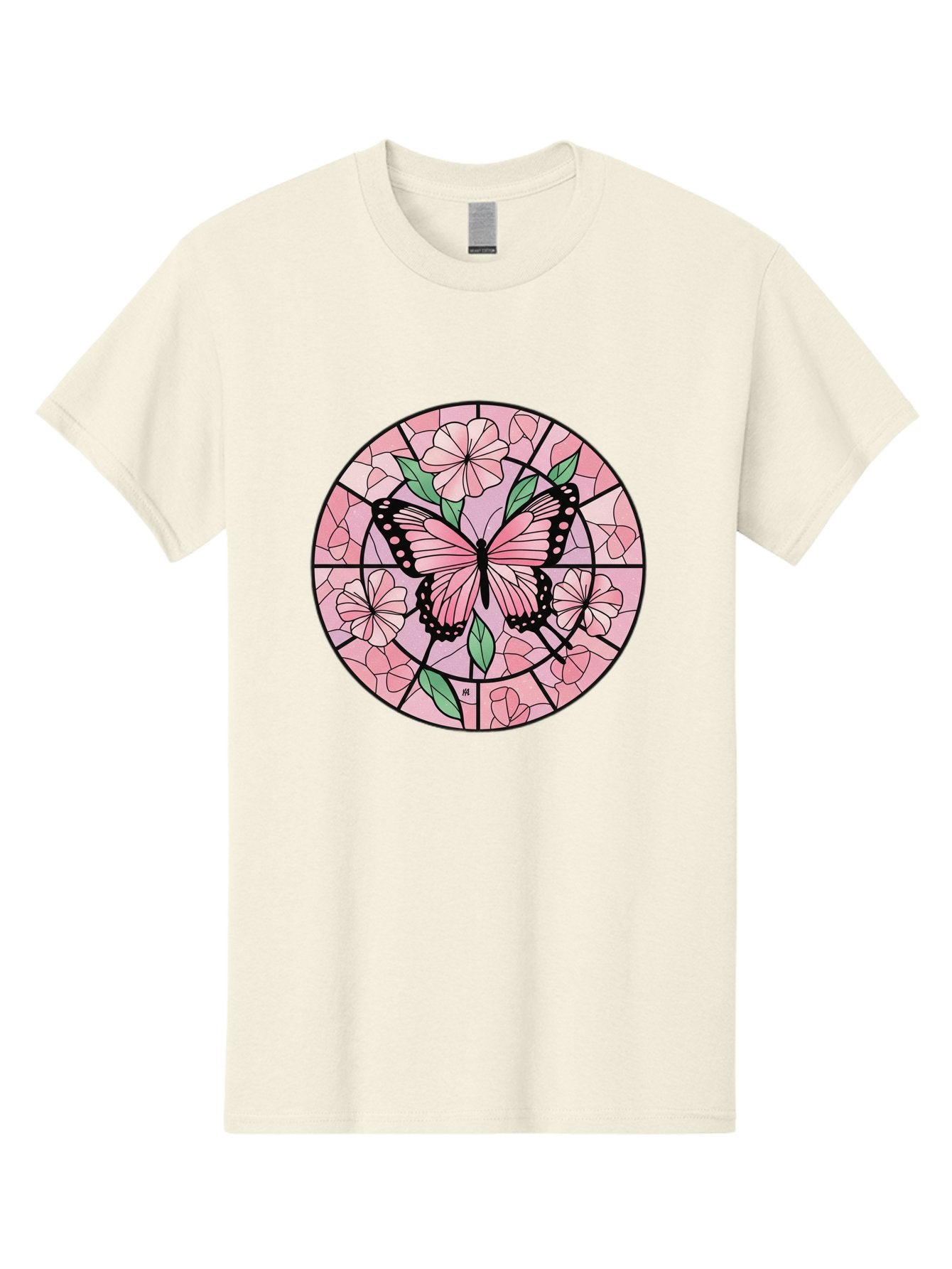 Pink-Butterfly-Stained-Glass Men'S Graphic Tee, 100% Cotton, Comfortable Casual Summer Wear, Machine Washable, Vintage Camera, Old Camera, Antique Camera, Black Camera, Classic Photography, Photography Equipment, Nostalgic Device, Film Camera, Bal088 8