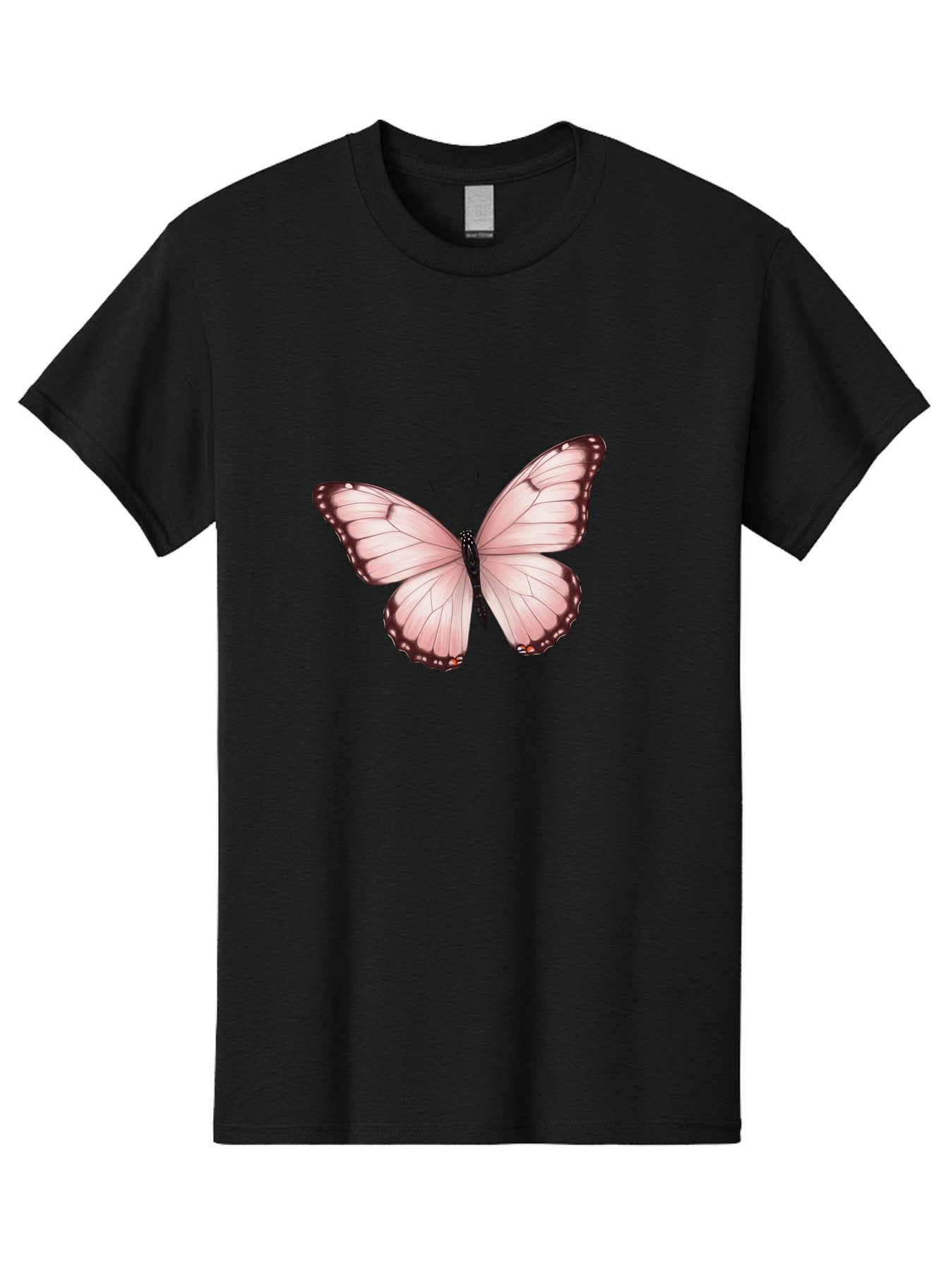 Pink-Butterfly Men'S Graphic Tee, 100% Cotton, Comfortable Casual Summer Wear, Machine Washable, Vintage Camera, Old Camera, Antique Camera, Black Camera, Classic Photography, Photography Equipment, Nostalgic Device, Film Camera, Camera Art Bal089 6