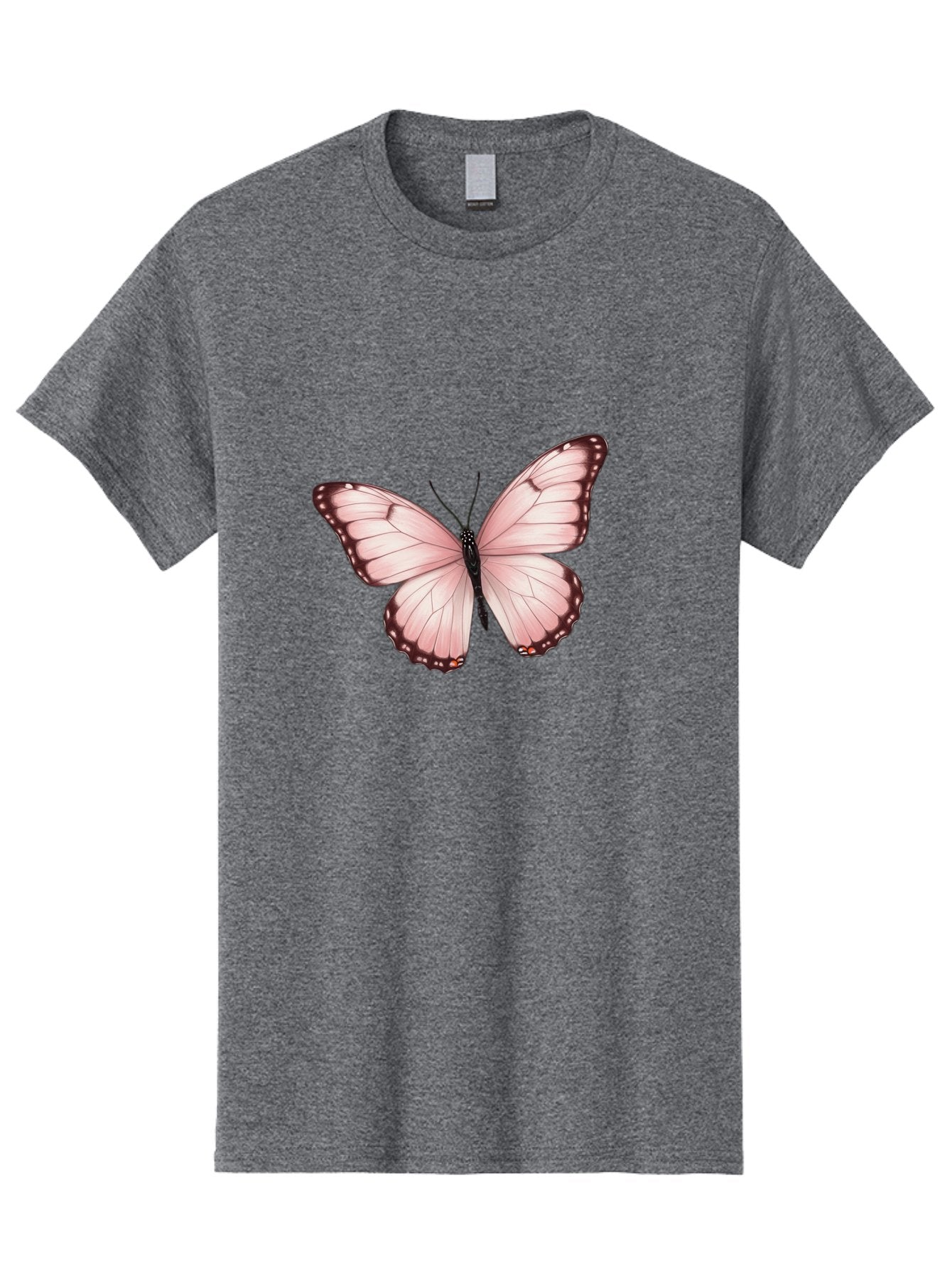 Pink-Butterfly Men'S Graphic Tee, 100% Cotton, Comfortable Casual Summer Wear, Machine Washable, Vintage Camera, Old Camera, Antique Camera, Black Camera, Classic Photography, Photography Equipment, Nostalgic Device, Film Camera, Camera Art Bal089 5