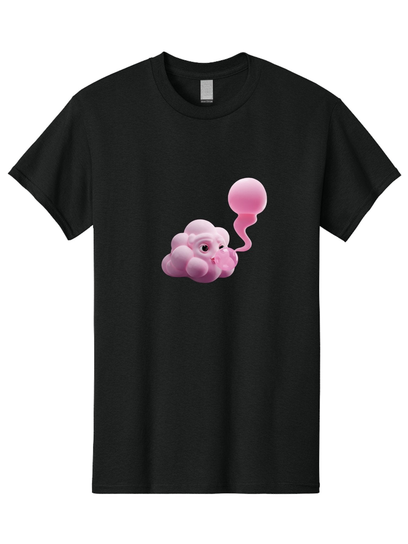 Pink-Cloud-Balloon Men'S Graphic Tee, 100% Cotton, Comfortable Casual Summer Wear, Machine Washable, Vintage Camera, Old Camera, Antique Camera, Black Camera, Classic Photography, Photography Equipment, Nostalgic Device, Film Camera, Bal091 3