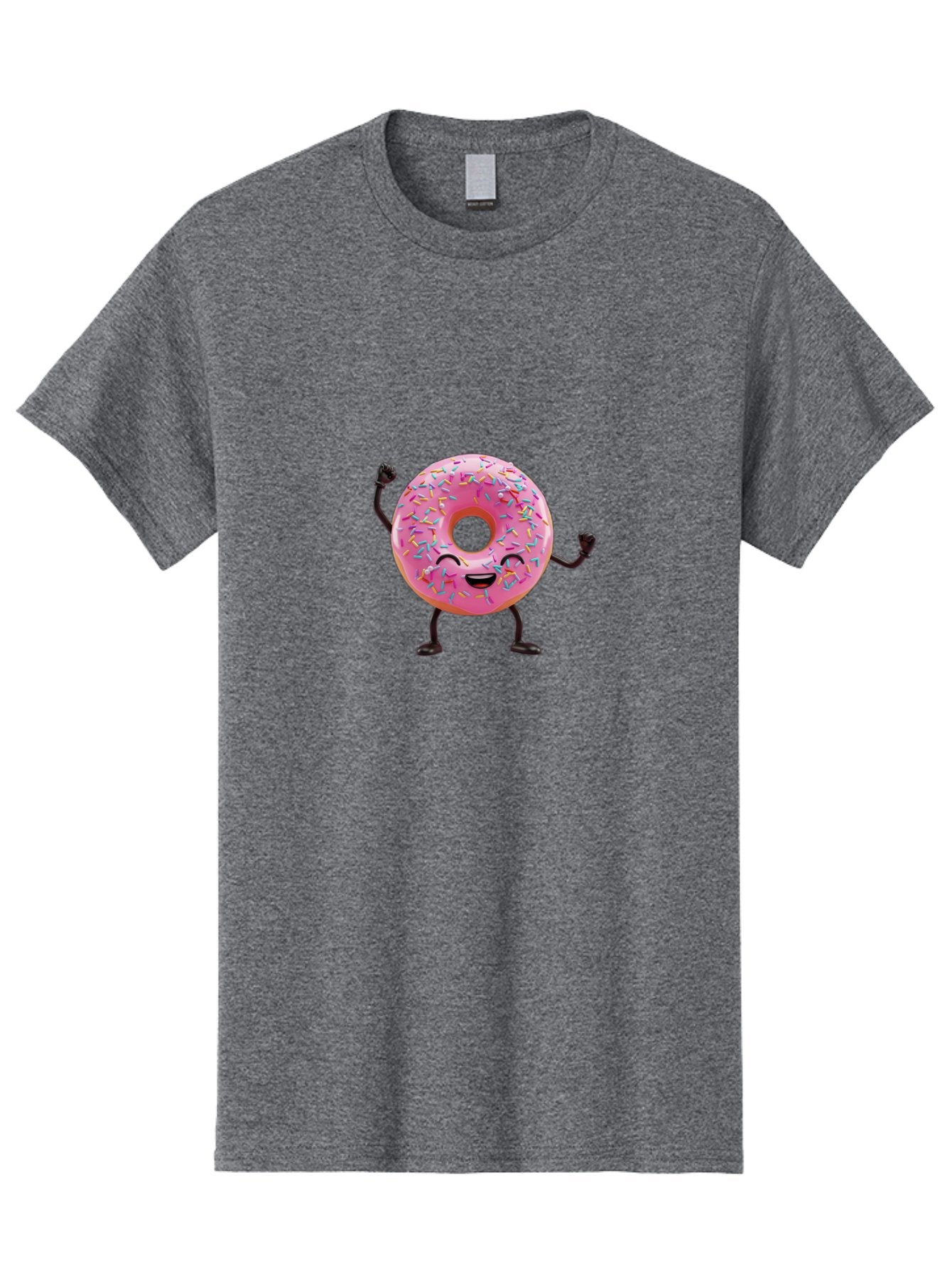 Pink-Donut-1 Men'S Graphic Tee, 100% Cotton, Comfortable Casual Summer Wear, Machine Washable, Vintage Camera, Old Camera, Antique Camera, Black Camera, Classic Photography, Photography Equipment, Nostalgic Device, Film Camera, Camera Art Bal097 12