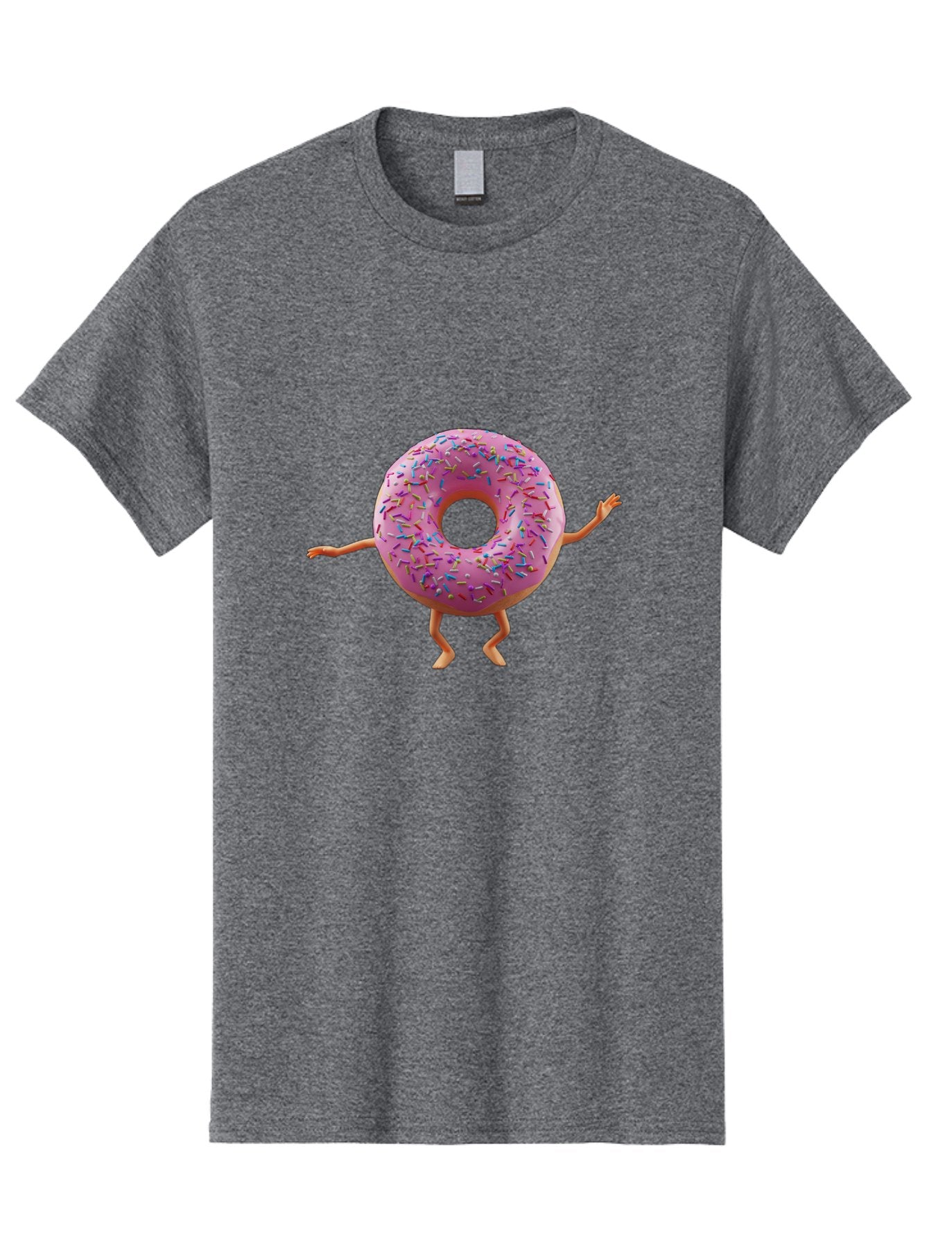 Pink-Donut-With-Sprinkles Men'S Graphic Tee, 100% Cotton, Comfortable Casual Summer Wear, Machine Washable, Vintage Camera, Old Camera, Antique Camera, Black Camera, Classic Photography, Photography Equipment, Nostalgic Device, Film Camera, Bal099 6