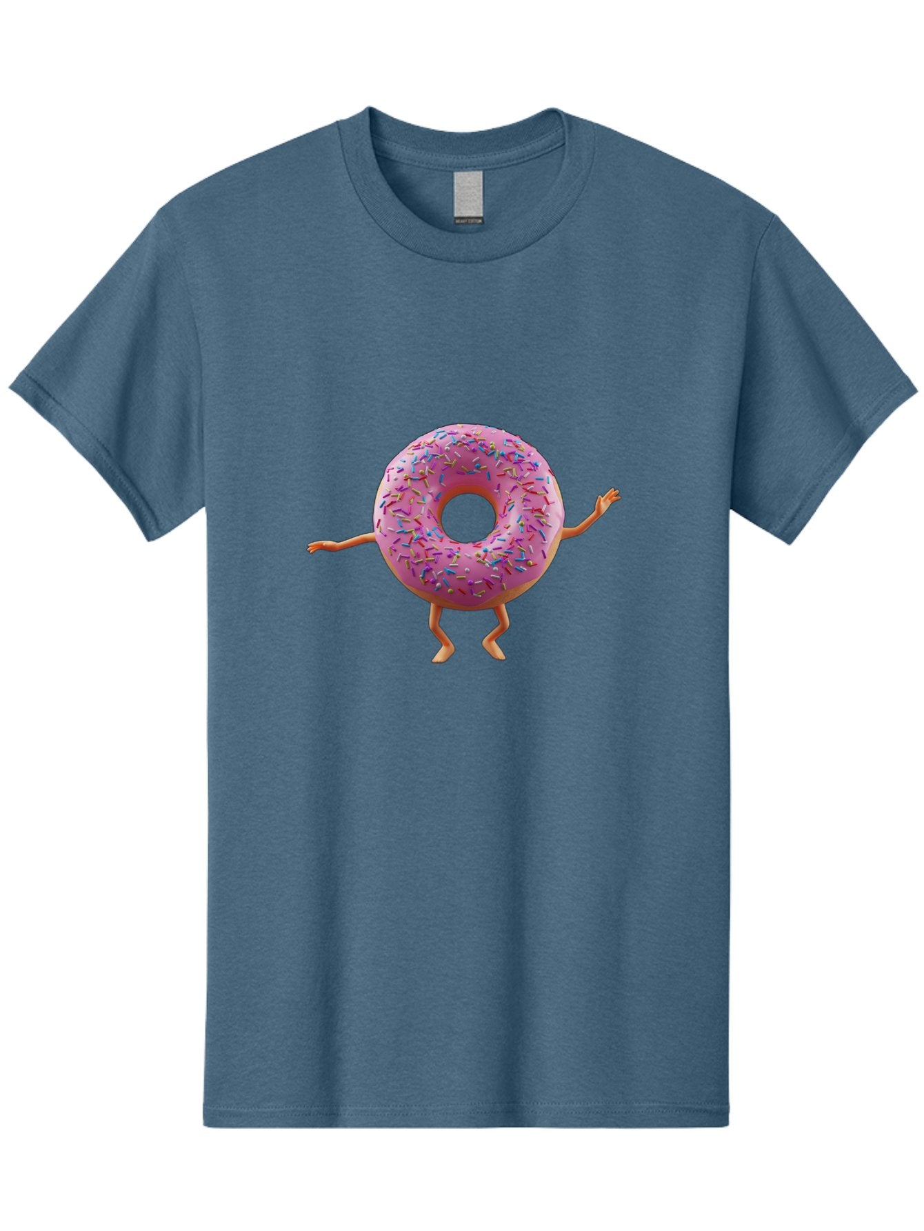 Pink-Donut-With-Sprinkles Men'S Graphic Tee, 100% Cotton, Comfortable Casual Summer Wear, Machine Washable, Vintage Camera, Old Camera, Antique Camera, Black Camera, Classic Photography, Photography Equipment, Nostalgic Device, Film Camera, Bal099 3