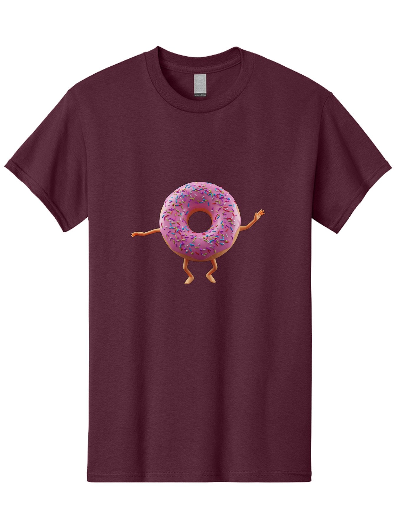 Pink-Donut-With-Sprinkles Men'S Graphic Tee, 100% Cotton, Comfortable Casual Summer Wear, Machine Washable, Vintage Camera, Old Camera, Antique Camera, Black Camera, Classic Photography, Photography Equipment, Nostalgic Device, Film Camera, Bal099 7