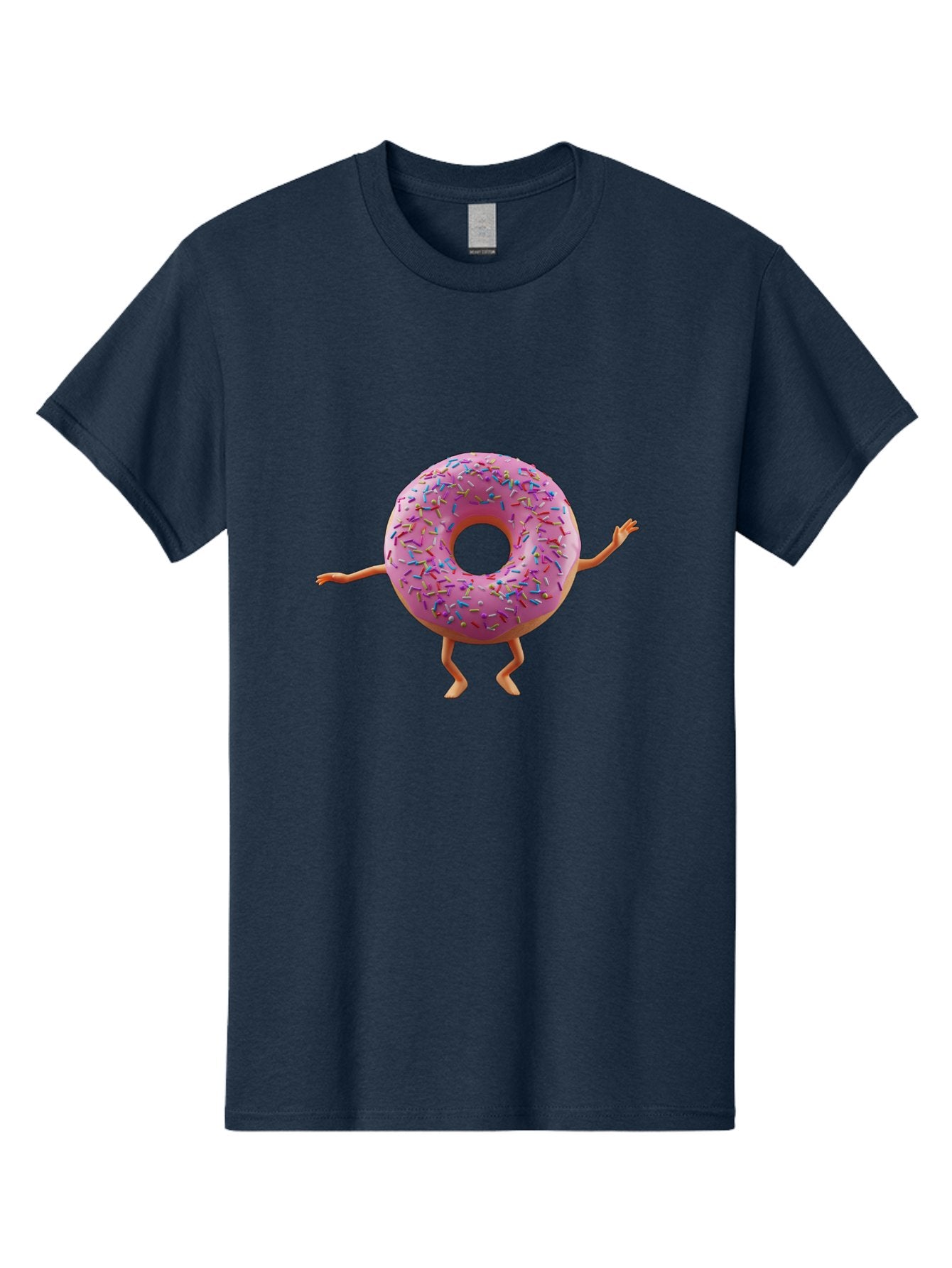 Pink-Donut-With-Sprinkles Men'S Graphic Tee, 100% Cotton, Comfortable Casual Summer Wear, Machine Washable, Vintage Camera, Old Camera, Antique Camera, Black Camera, Classic Photography, Photography Equipment, Nostalgic Device, Film Camera, Bal099 9