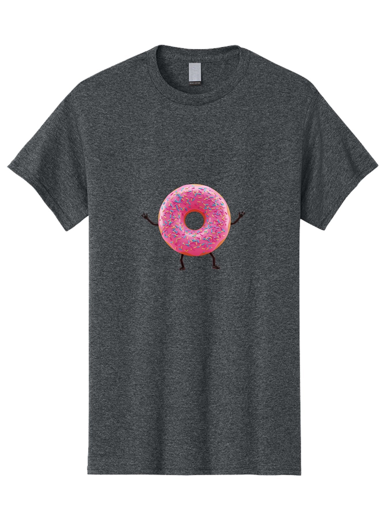 Pink-Donut Men'S Graphic Tee, 100% Cotton, Comfortable Casual Summer Wear, Machine Washable, Vintage Camera, Old Camera, Antique Camera, Black Camera, Classic Photography, Photography Equipment, Nostalgic Device, Film Camera, Camera Art Bal100 4