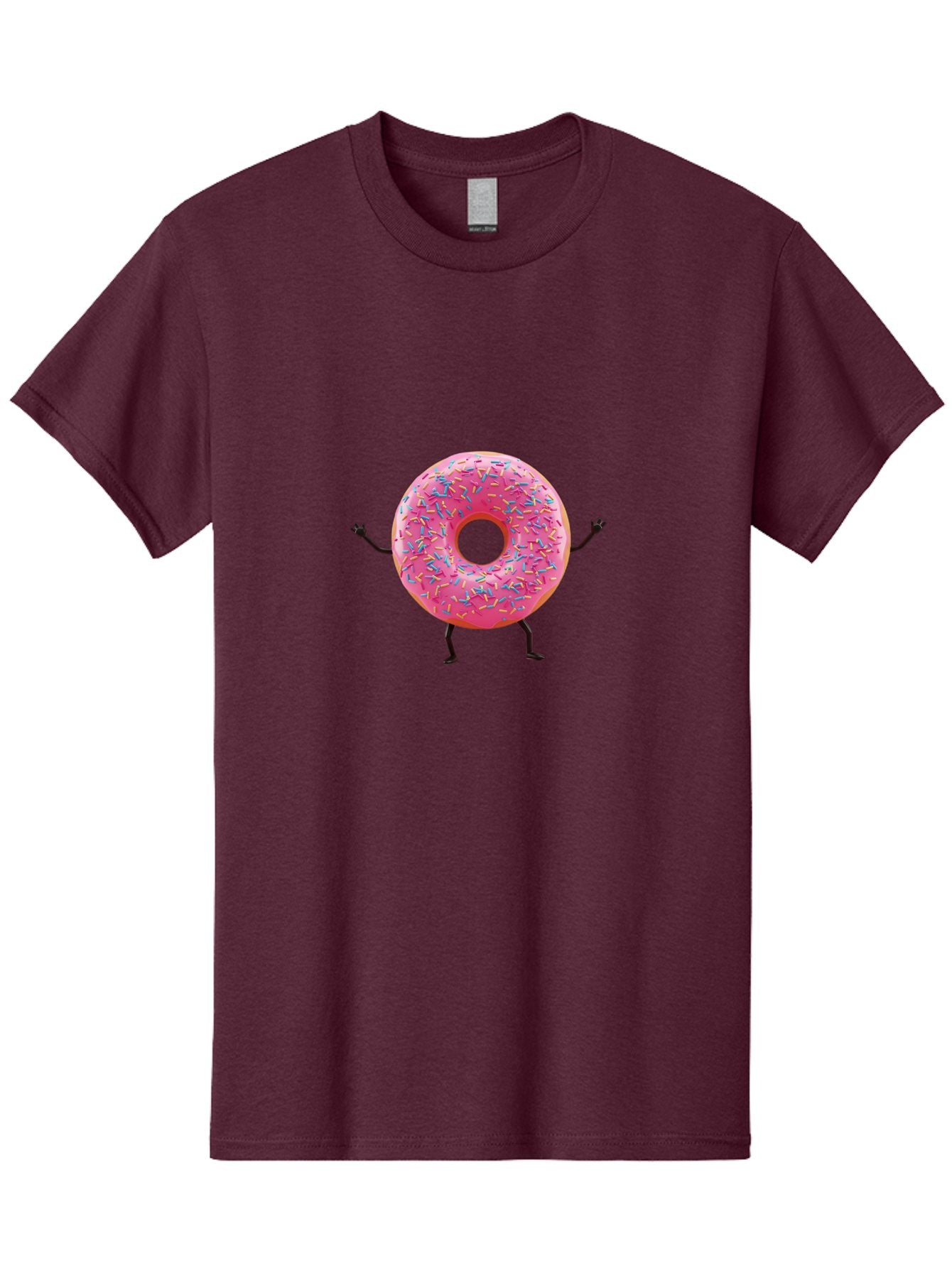 Pink-Donut Men'S Graphic Tee, 100% Cotton, Comfortable Casual Summer Wear, Machine Washable, Vintage Camera, Old Camera, Antique Camera, Black Camera, Classic Photography, Photography Equipment, Nostalgic Device, Film Camera, Camera Art Bal100 14