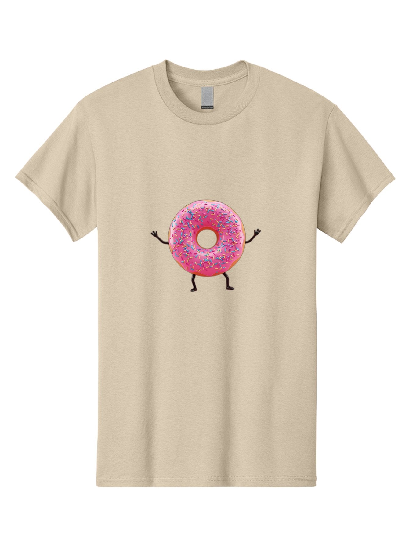 Pink-Donut Men'S Graphic Tee, 100% Cotton, Comfortable Casual Summer Wear, Machine Washable, Vintage Camera, Old Camera, Antique Camera, Black Camera, Classic Photography, Photography Equipment, Nostalgic Device, Film Camera, Camera Art Bal100