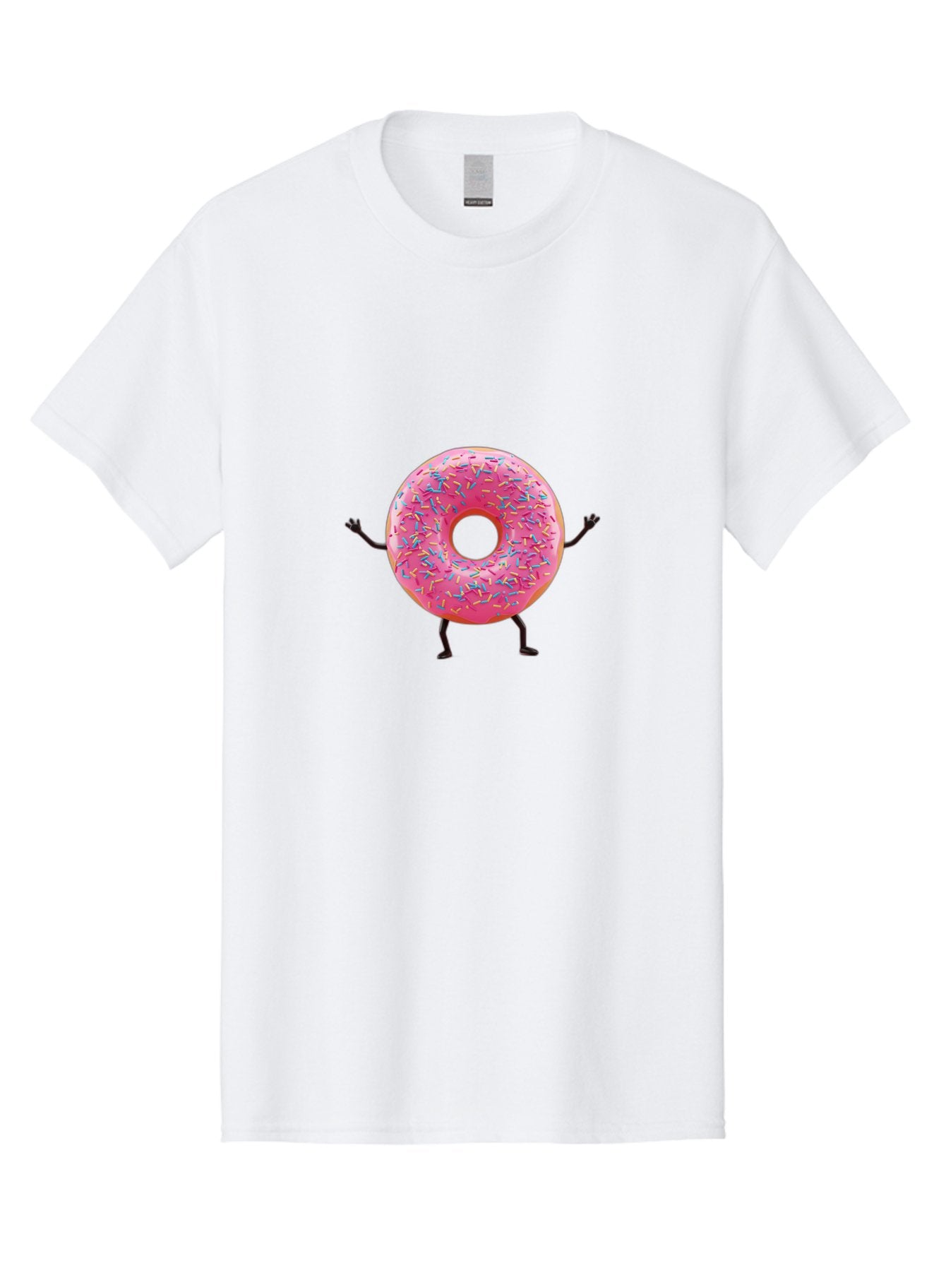 Pink-Donut Men'S Graphic Tee, 100% Cotton, Comfortable Casual Summer Wear, Machine Washable, Vintage Camera, Old Camera, Antique Camera, Black Camera, Classic Photography, Photography Equipment, Nostalgic Device, Film Camera, Camera Art Bal100 5