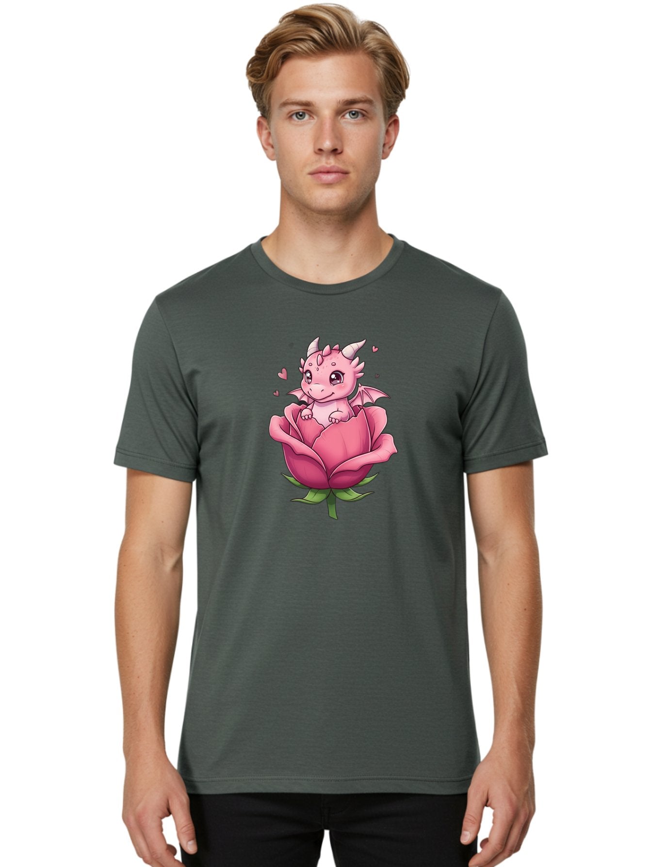 Pink-Dragon-In-Rose Men'S Graphic Tee, 100% Cotton, Comfortable Casual Summer Wear, Machine Washable, Vintage Camera, Old Camera, Antique Camera, Black Camera, Classic Photography, Photography Equipment, Nostalgic Device, Film Camera, Bal105 30