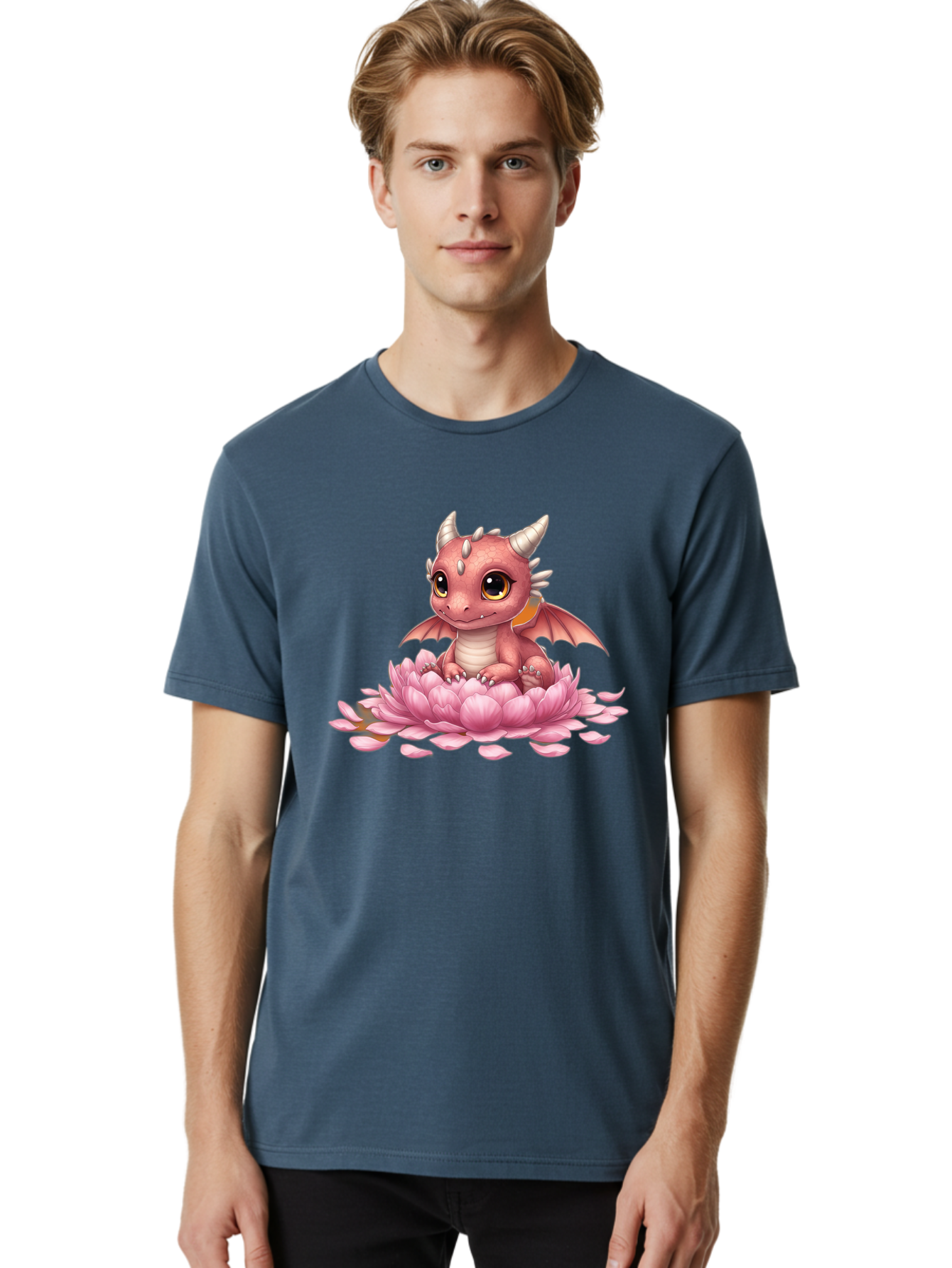Pink-Dragon-On-Flower Men'S Graphic Tee, 100% Cotton, Comfortable Casual Summer Wear, Machine Washable, Vintage Camera, Old Camera, Antique Camera, Black Camera, Classic Photography, Photography Equipment, Nostalgic Device, Film Camera, Bal106 19