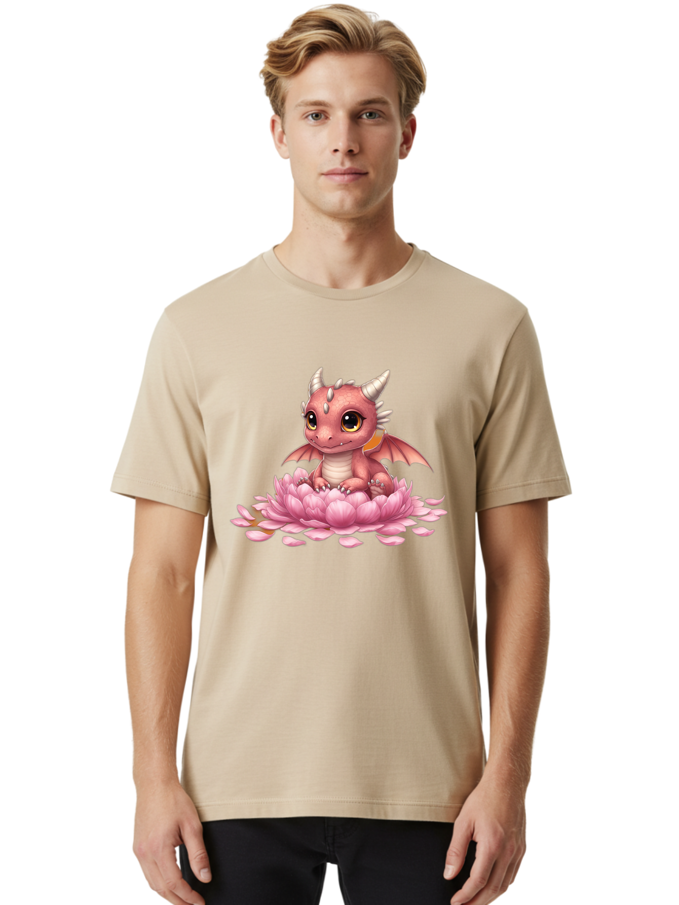 Pink-Dragon-On-Flower Men'S Graphic Tee, 100% Cotton, Comfortable Casual Summer Wear, Machine Washable, Vintage Camera, Old Camera, Antique Camera, Black Camera, Classic Photography, Photography Equipment, Nostalgic Device, Film Camera, Bal106 16