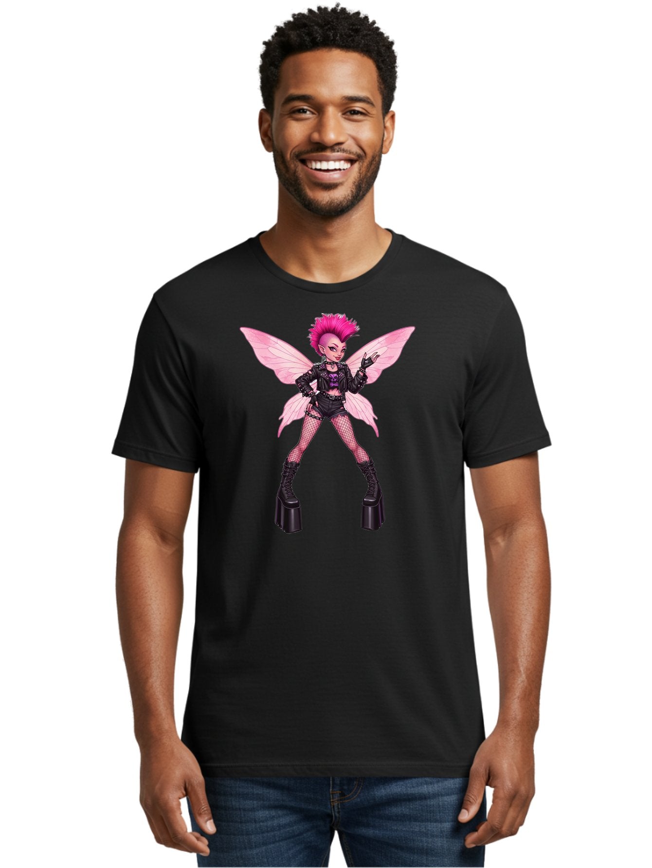 Pink-Fairy-Punk Men'S Graphic Tee, 100% Cotton, Comfortable Casual Summer Wear, Machine Washable, Vintage Camera, Old Camera, Antique Camera, Black Camera, Classic Photography, Photography Equipment, Nostalgic Device, Film Camera, Camera Art Bal110 29