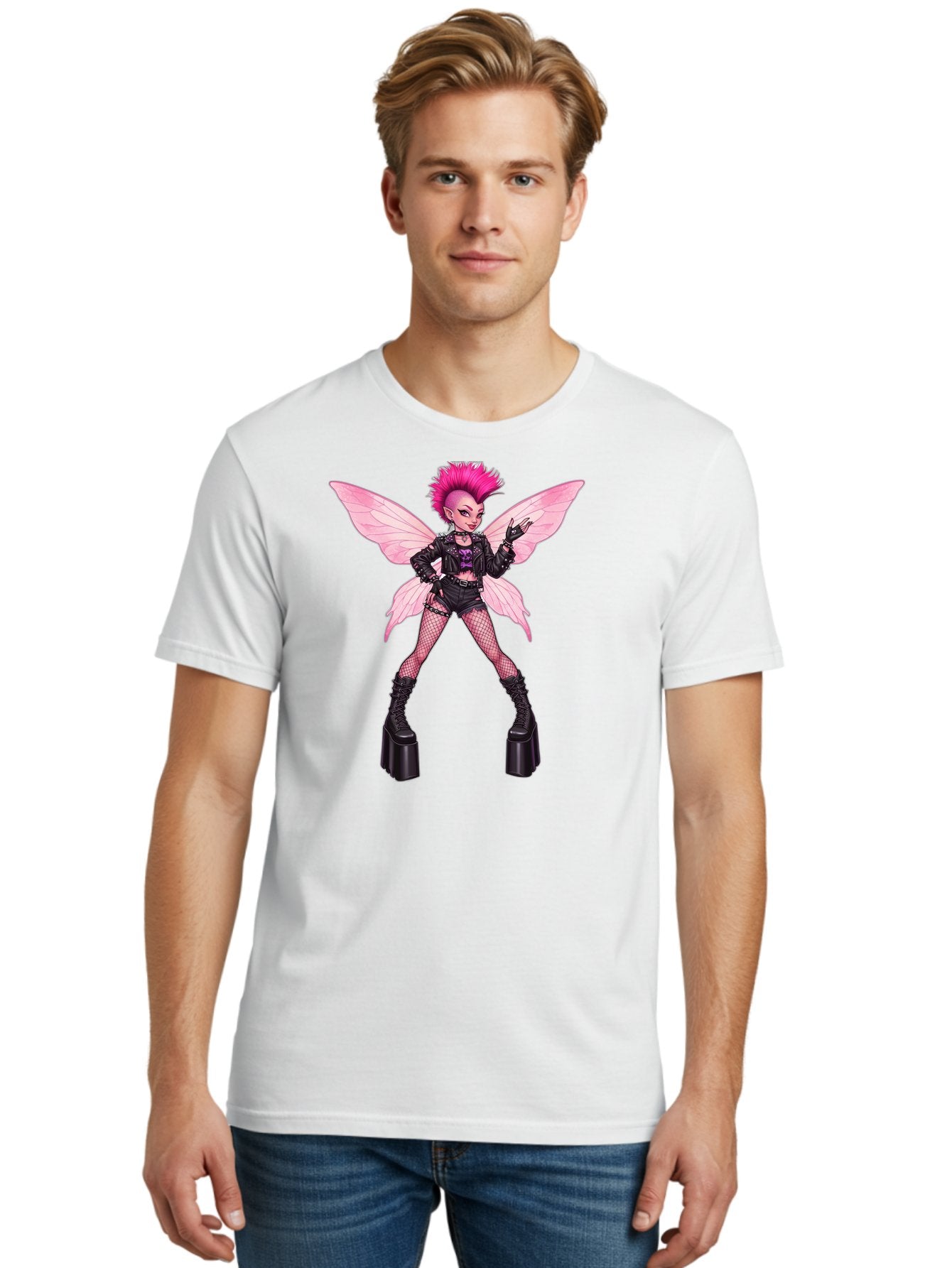 Pink-Fairy-Punk Men'S Graphic Tee, 100% Cotton, Comfortable Casual Summer Wear, Machine Washable, Vintage Camera, Old Camera, Antique Camera, Black Camera, Classic Photography, Photography Equipment, Nostalgic Device, Film Camera, Camera Art Bal110 19