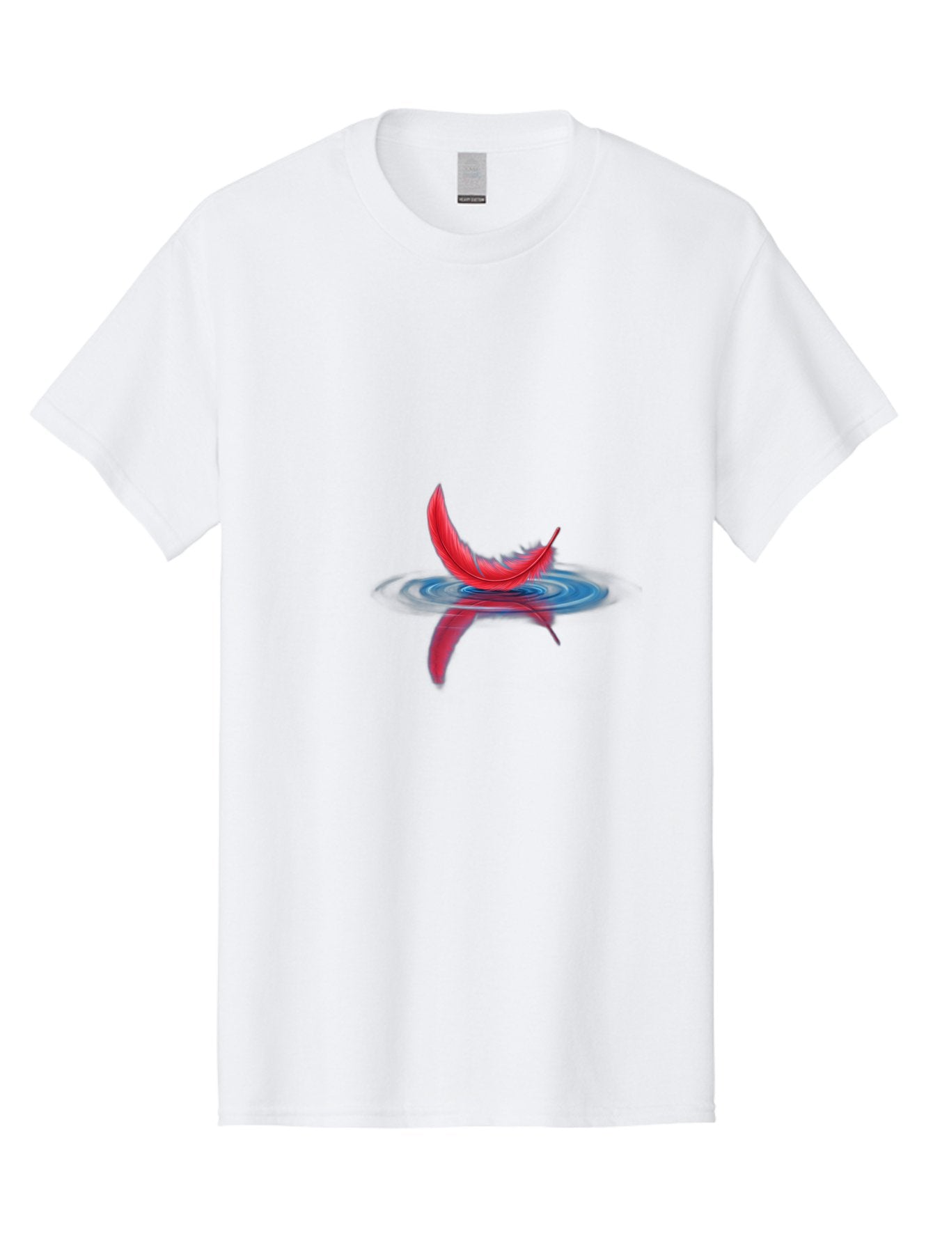 Pink-Feathers-On-Water Men'S Graphic Tee, 100% Cotton, Comfortable Casual Summer Wear, Machine Washable, Vintage Camera, Old Camera, Antique Camera, Black Camera, Classic Photography, Photography Equipment, Nostalgic Device, Film Camera, Bal112 6