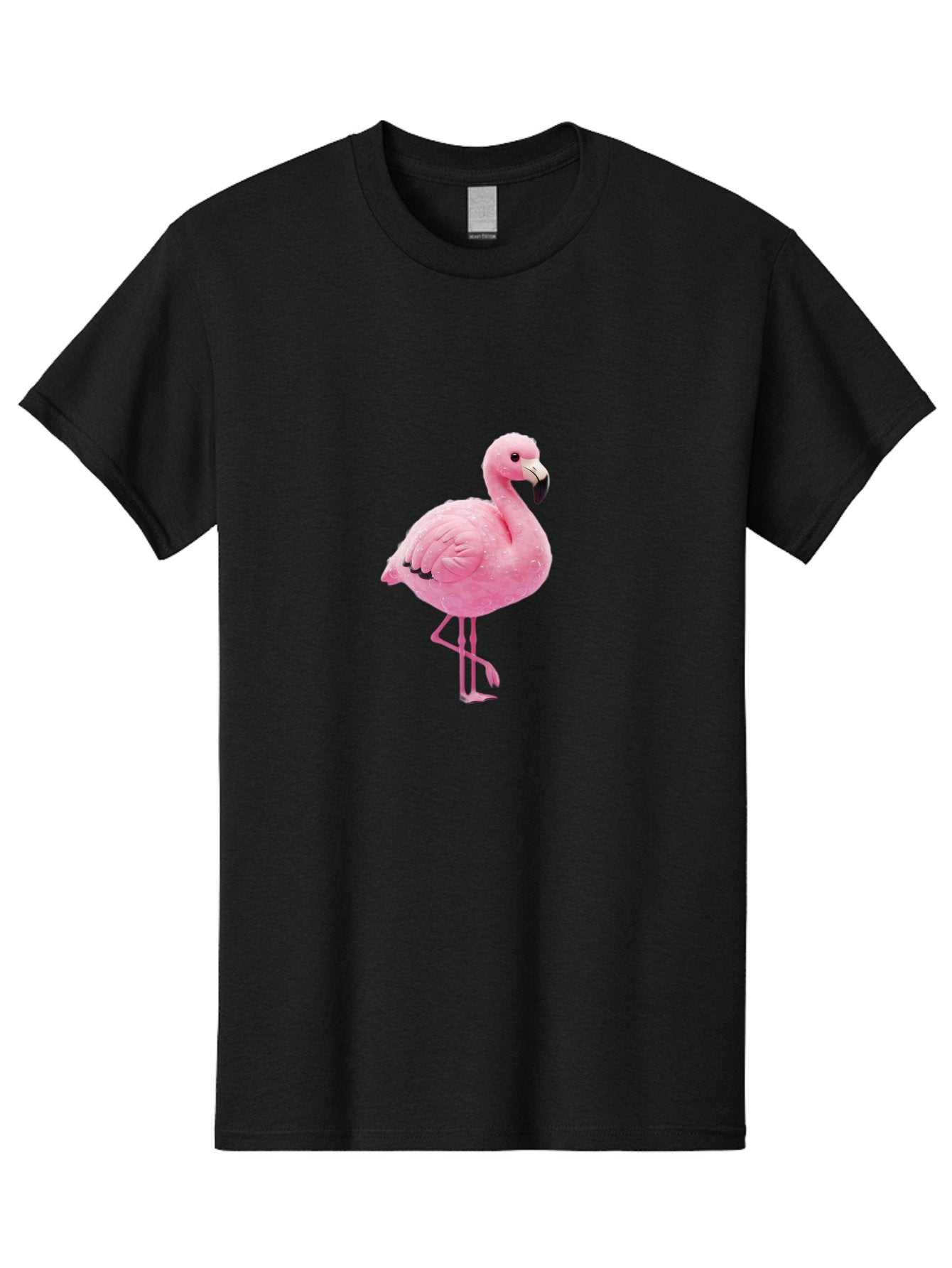 Pink-Flamingo-1 Men'S Graphic Tee, 100% Cotton, Comfortable Casual Summer Wear, Machine Washable, Vintage Camera, Old Camera, Antique Camera, Black Camera, Classic Photography, Photography Equipment, Nostalgic Device, Film Camera, Camera Art Bal113 7