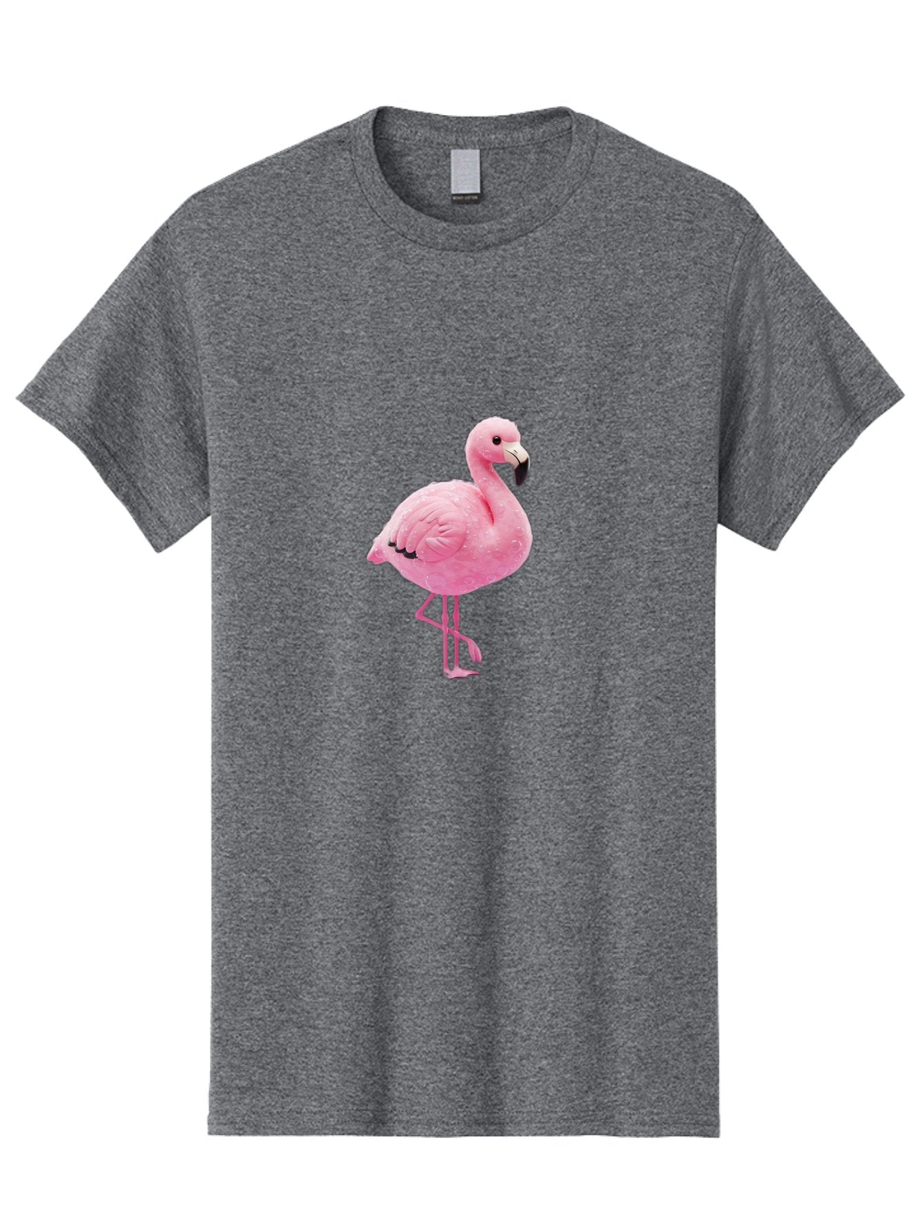 Pink-Flamingo-1 Men'S Graphic Tee, 100% Cotton, Comfortable Casual Summer Wear, Machine Washable, Vintage Camera, Old Camera, Antique Camera, Black Camera, Classic Photography, Photography Equipment, Nostalgic Device, Film Camera, Camera Art Bal113 5