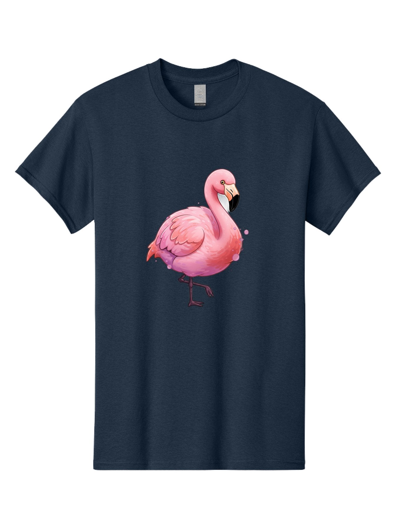 Pink-Flamingo-3 Men'S Graphic Tee, 100% Cotton, Comfortable Casual Summer Wear, Machine Washable, Vintage Camera, Old Camera, Antique Camera, Black Camera, Classic Photography, Photography Equipment, Nostalgic Device, Film Camera, Camera Art Bal116