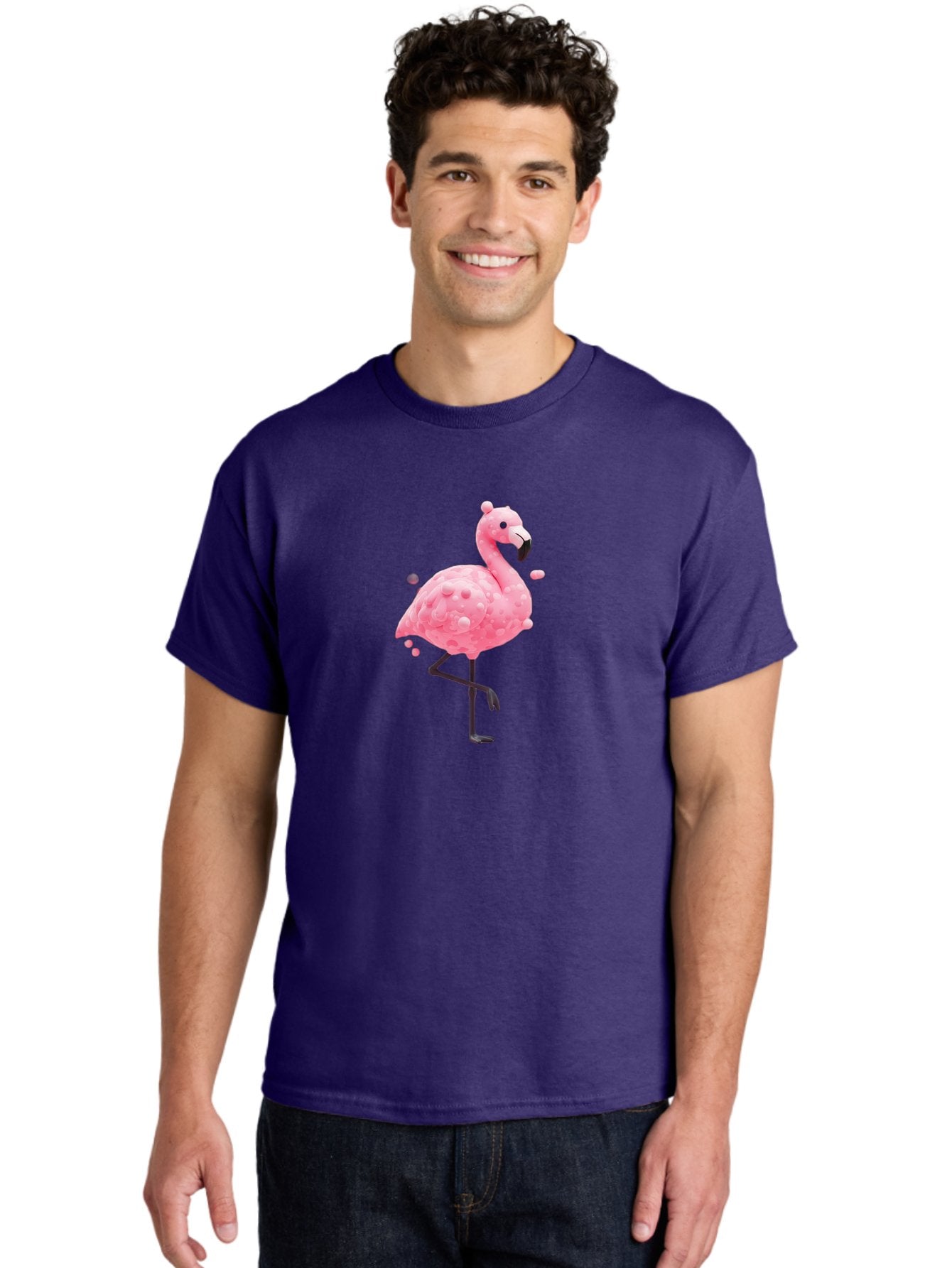 Pink-Flamingo-5 Men'S Graphic Tee, 100% Cotton, Comfortable Casual Summer Wear, Machine Washable, Vintage Camera, Old Camera, Antique Camera, Black Camera, Classic Photography, Photography Equipment, Nostalgic Device, Film Camera, Camera Art Bal118 28