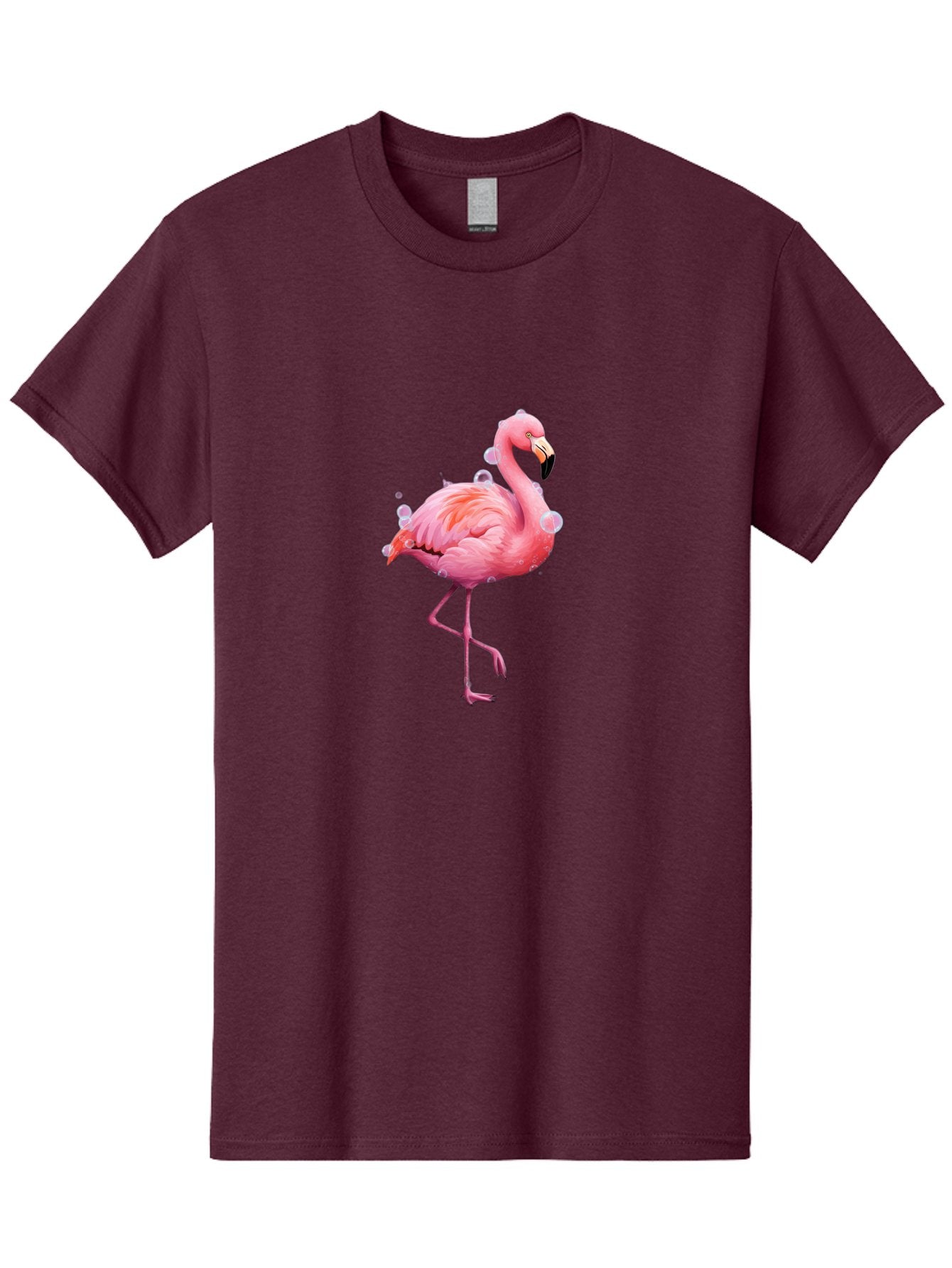 Pink-Flamingo-6 Men'S Graphic Tee, 100% Cotton, Comfortable Casual Summer Wear, Machine Washable, Vintage Camera, Old Camera, Antique Camera, Black Camera, Classic Photography, Photography Equipment, Nostalgic Device, Film Camera, Camera Art Bal119 10
