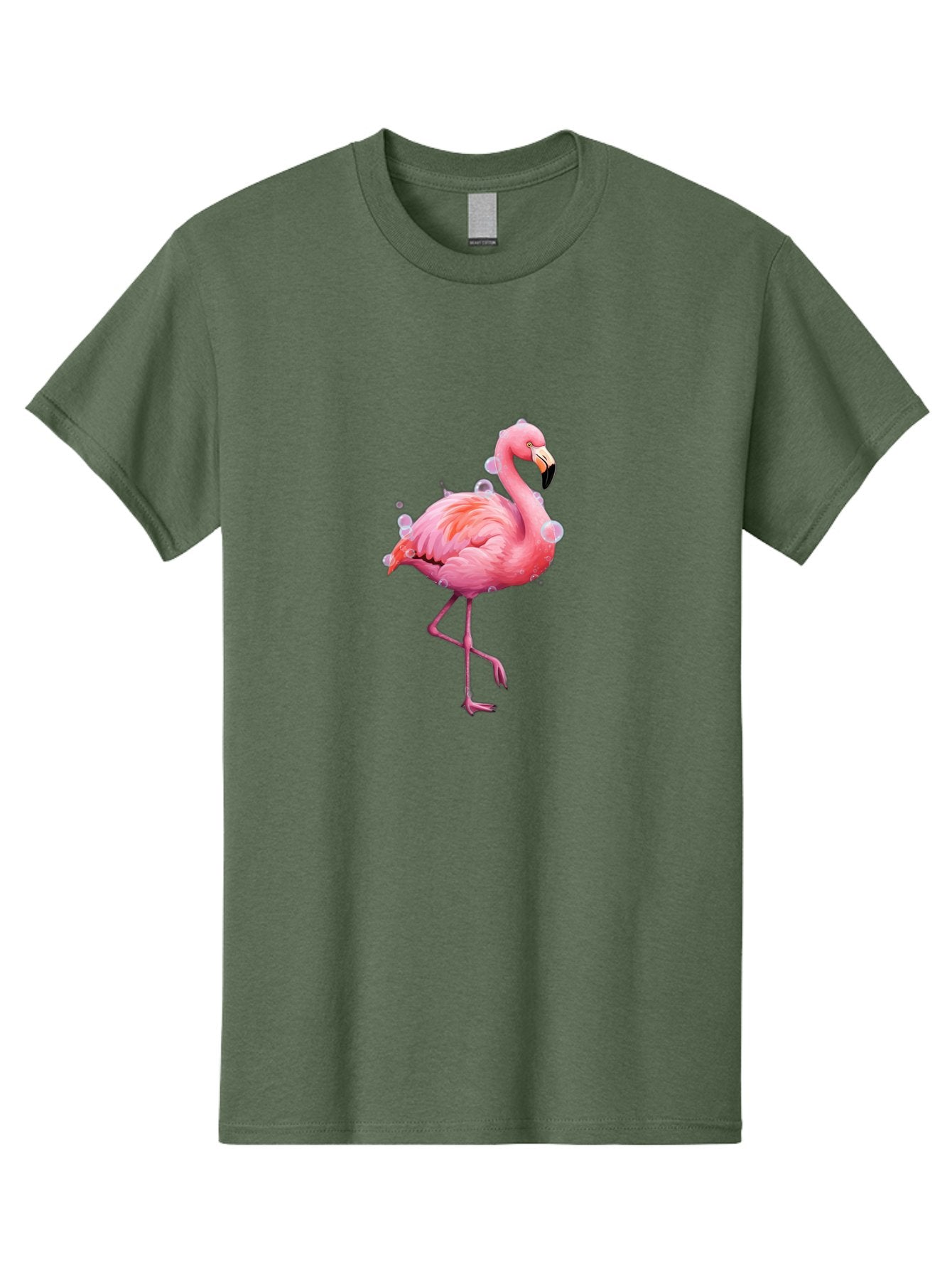 Pink-Flamingo-6 Men'S Graphic Tee, 100% Cotton, Comfortable Casual Summer Wear, Machine Washable, Vintage Camera, Old Camera, Antique Camera, Black Camera, Classic Photography, Photography Equipment, Nostalgic Device, Film Camera, Camera Art Bal119 4