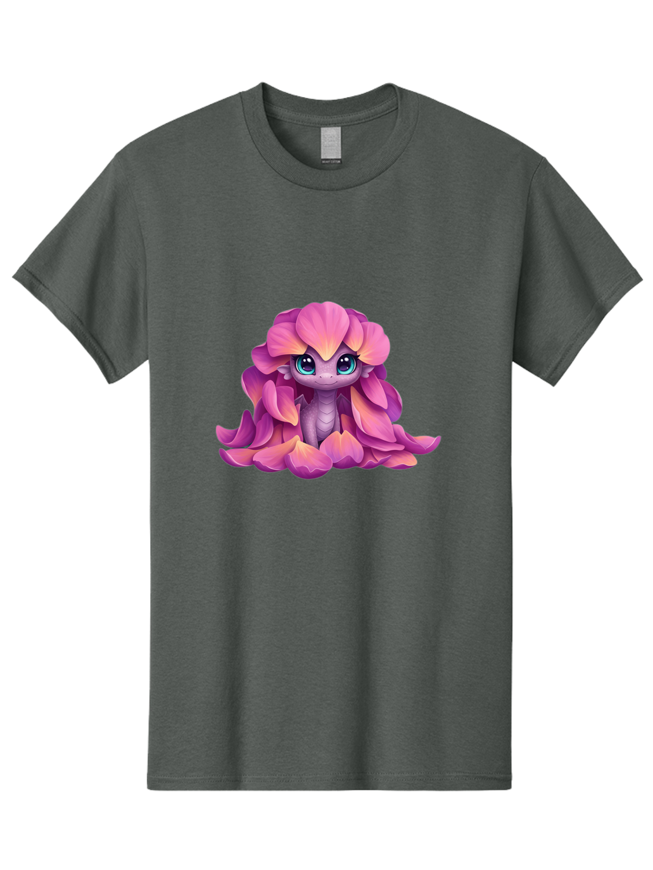 Pink-Flower-Dragon Men'S Graphic Tee, 100% Cotton, Comfortable Casual Summer Wear, Machine Washable, Vintage Camera, Old Camera, Antique Camera, Black Camera, Classic Photography, Photography Equipment, Nostalgic Device, Film Camera, Bal124 4