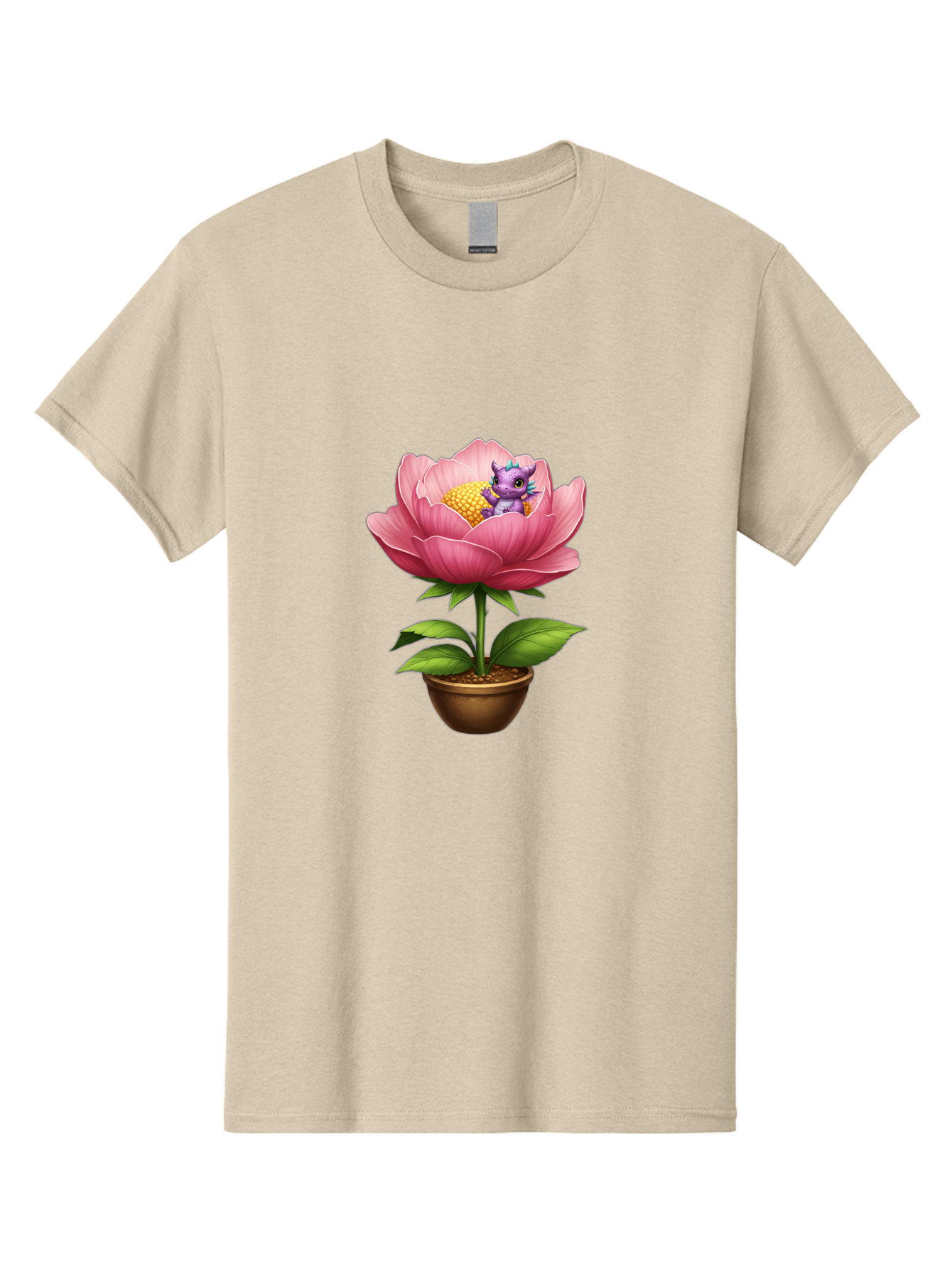 Pink-Flower-With-Purple-Dragon Men'S Graphic Tee, 100% Cotton, Comfortable Casual Summer Wear, Machine Washable, Vintage Camera, Old Camera, Antique Camera, Black Camera, Classic Photography, Photography Equipment, Nostalgic Device, Bal125 4