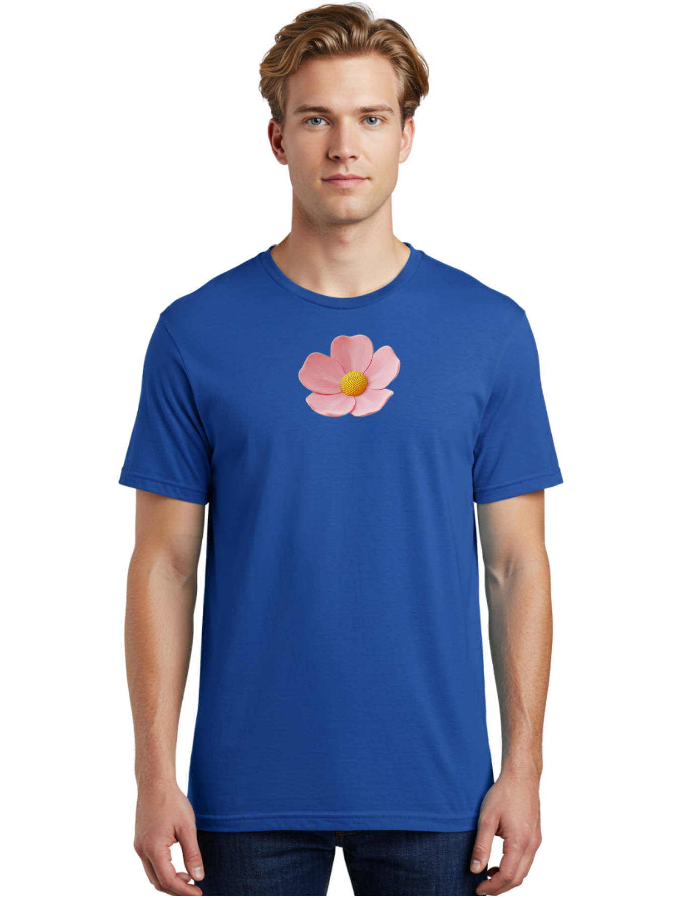 Pink-Flower Men'S Graphic Tee, 100% Cotton, Comfortable Casual Summer Wear, Machine Washable, Vintage Camera, Old Camera, Antique Camera, Black Camera, Classic Photography, Photography Equipment, Nostalgic Device, Film Camera, Camera Art Bal126 21