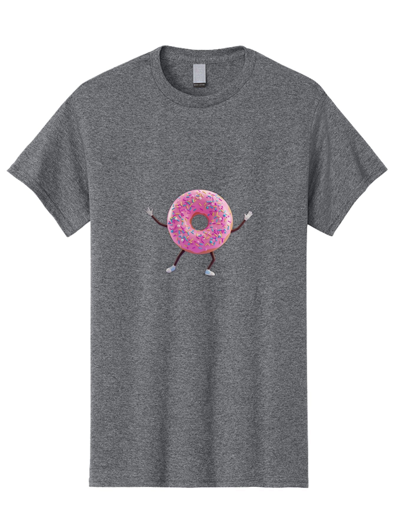Pink-Frosting-Donut Men'S Graphic Tee, 100% Cotton, Comfortable Casual Summer Wear, Machine Washable, Vintage Camera, Old Camera, Antique Camera, Black Camera, Classic Photography, Photography Equipment, Nostalgic Device, Film Camera, Bal127 11