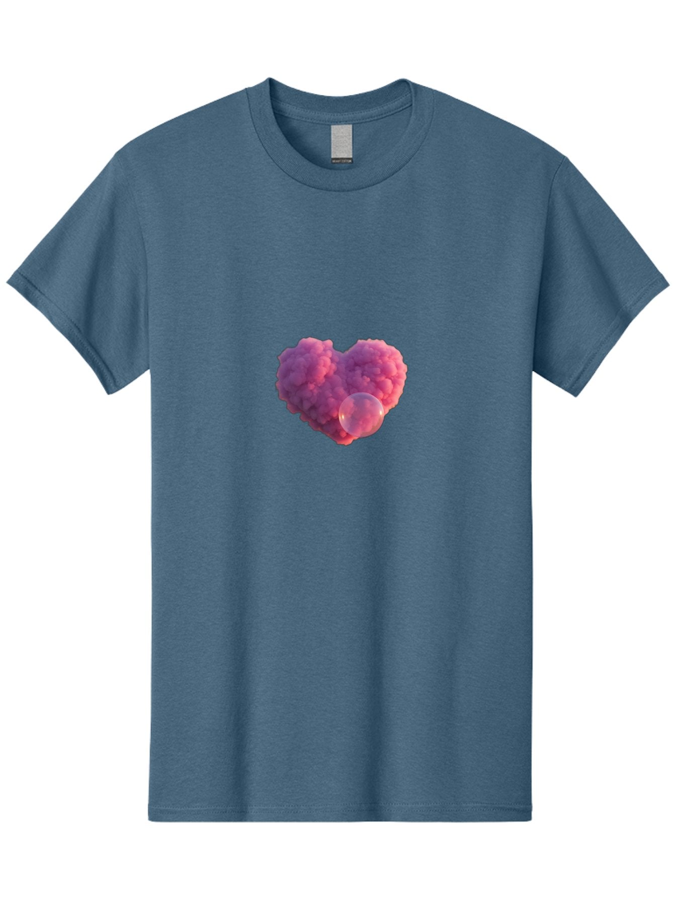 Pink-Heart-With-Bubble Men'S Graphic Tee, 100% Cotton, Comfortable Casual Summer Wear, Machine Washable, Vintage Camera, Old Camera, Antique Camera, Black Camera, Classic Photography, Photography Equipment, Nostalgic Device, Film Camera, Bal132 14