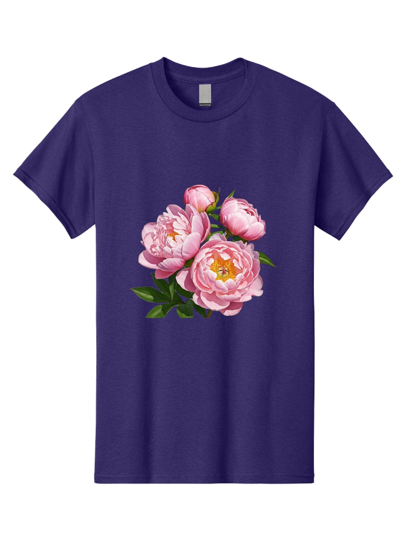 Pink-Peonies-2 Men'S Graphic Tee, 100% Cotton, Comfortable Casual Summer Wear, Machine Washable, Vintage Camera, Old Camera, Antique Camera, Black Camera, Classic Photography, Photography Equipment, Nostalgic Device, Film Camera, Camera Art Bal136 14