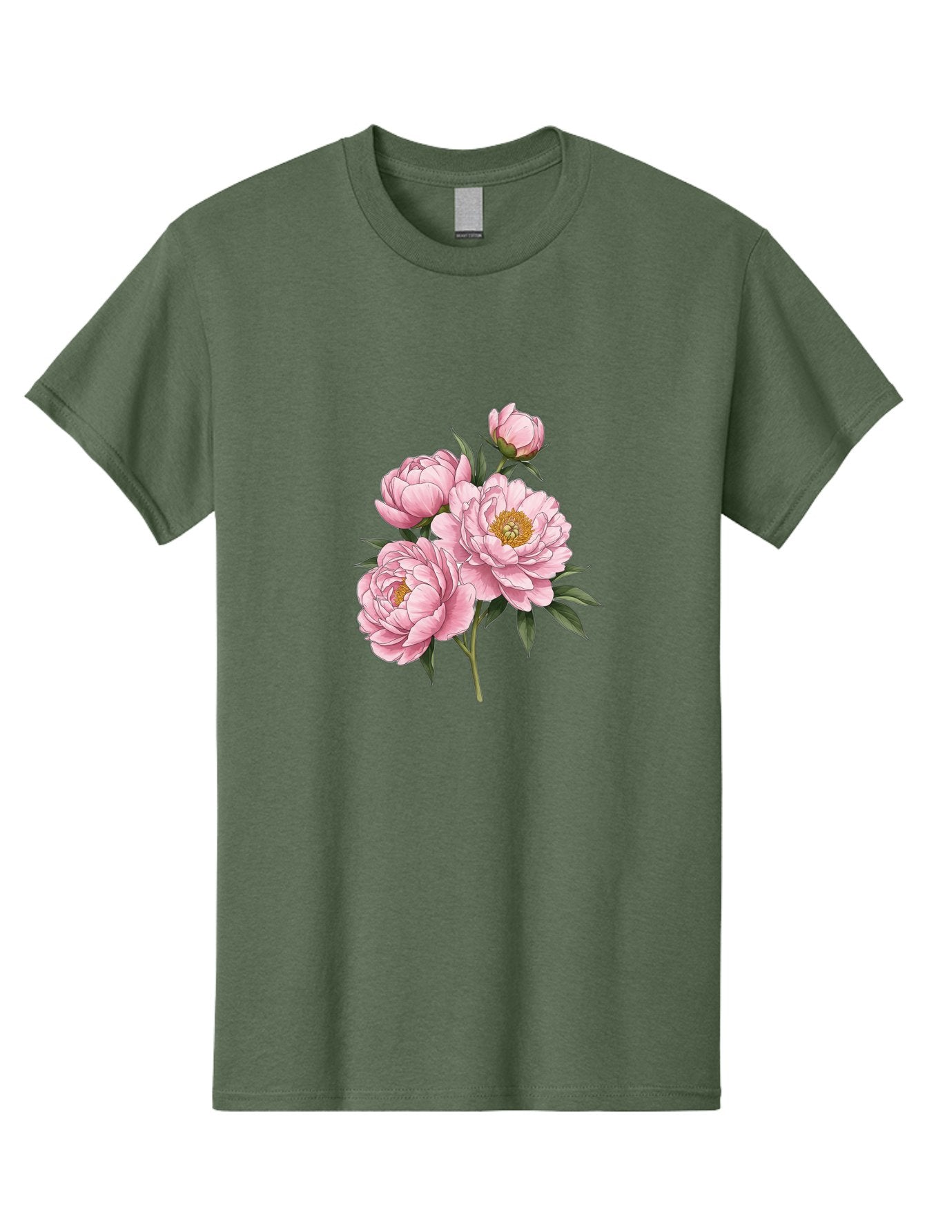 Pink-Peonies-3 Men'S Graphic Tee, 100% Cotton, Comfortable Casual Summer Wear, Machine Washable, Vintage Camera, Old Camera, Antique Camera, Black Camera, Classic Photography, Photography Equipment, Nostalgic Device, Film Camera, Camera Art Bal137 9