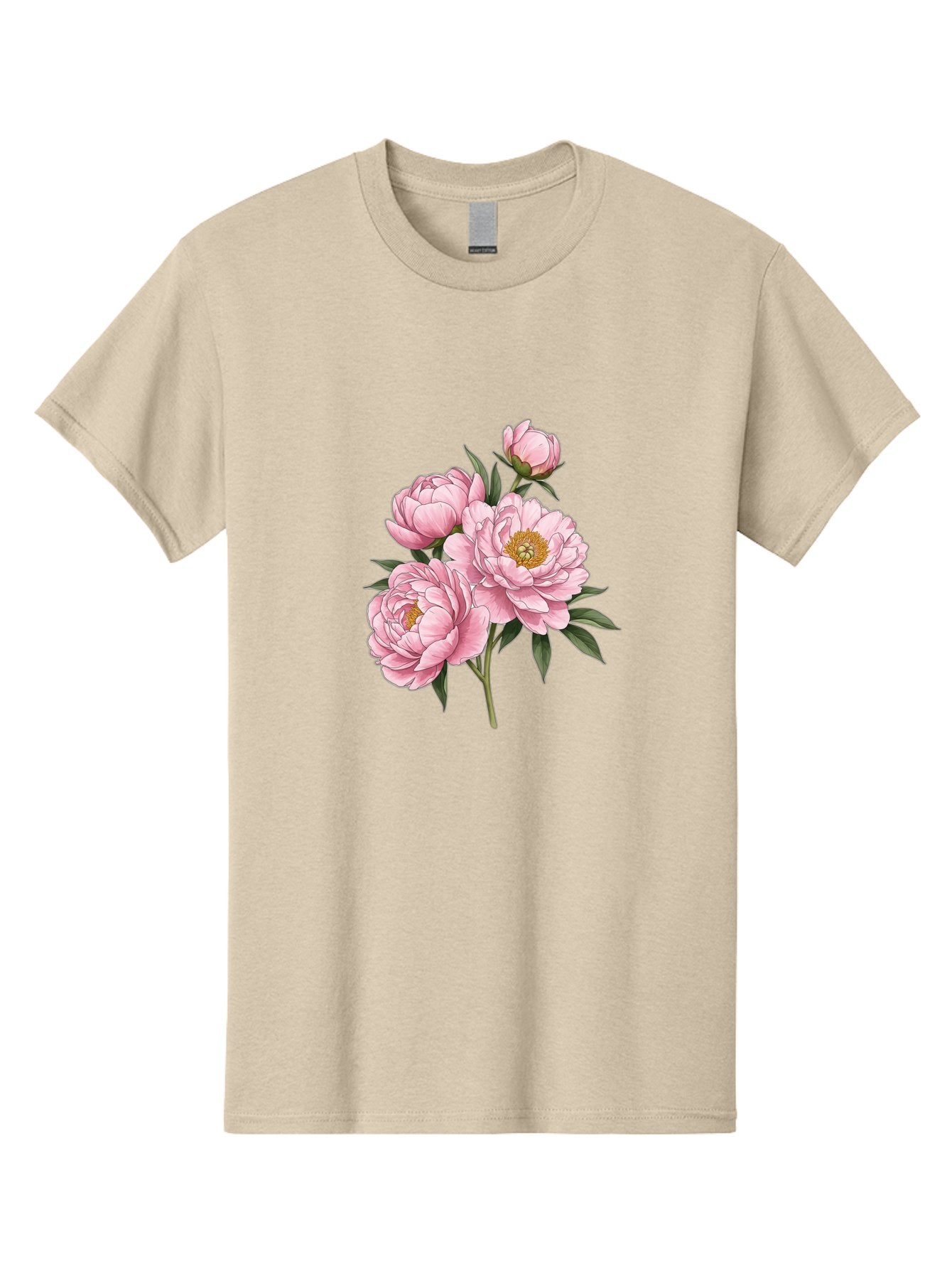 Pink-Peonies-3 Men'S Graphic Tee, 100% Cotton, Comfortable Casual Summer Wear, Machine Washable, Vintage Camera, Old Camera, Antique Camera, Black Camera, Classic Photography, Photography Equipment, Nostalgic Device, Film Camera, Camera Art Bal137 11