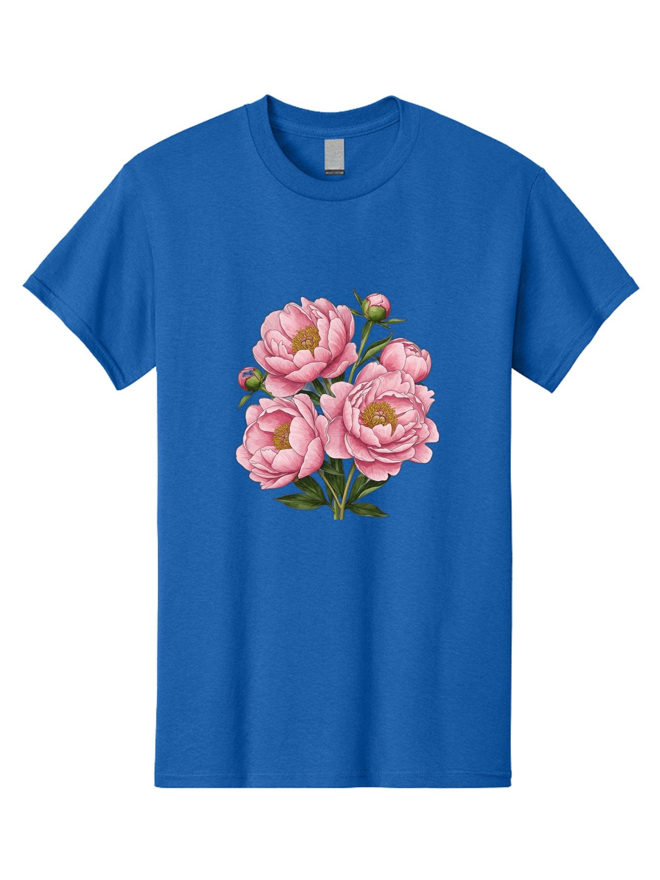 Pink-Peonies-4 Men'S Graphic Tee, 100% Cotton, Comfortable Casual Summer Wear, Machine Washable, Vintage Camera, Old Camera, Antique Camera, Black Camera, Classic Photography, Photography Equipment, Nostalgic Device, Film Camera, Camera Art Bal138 13